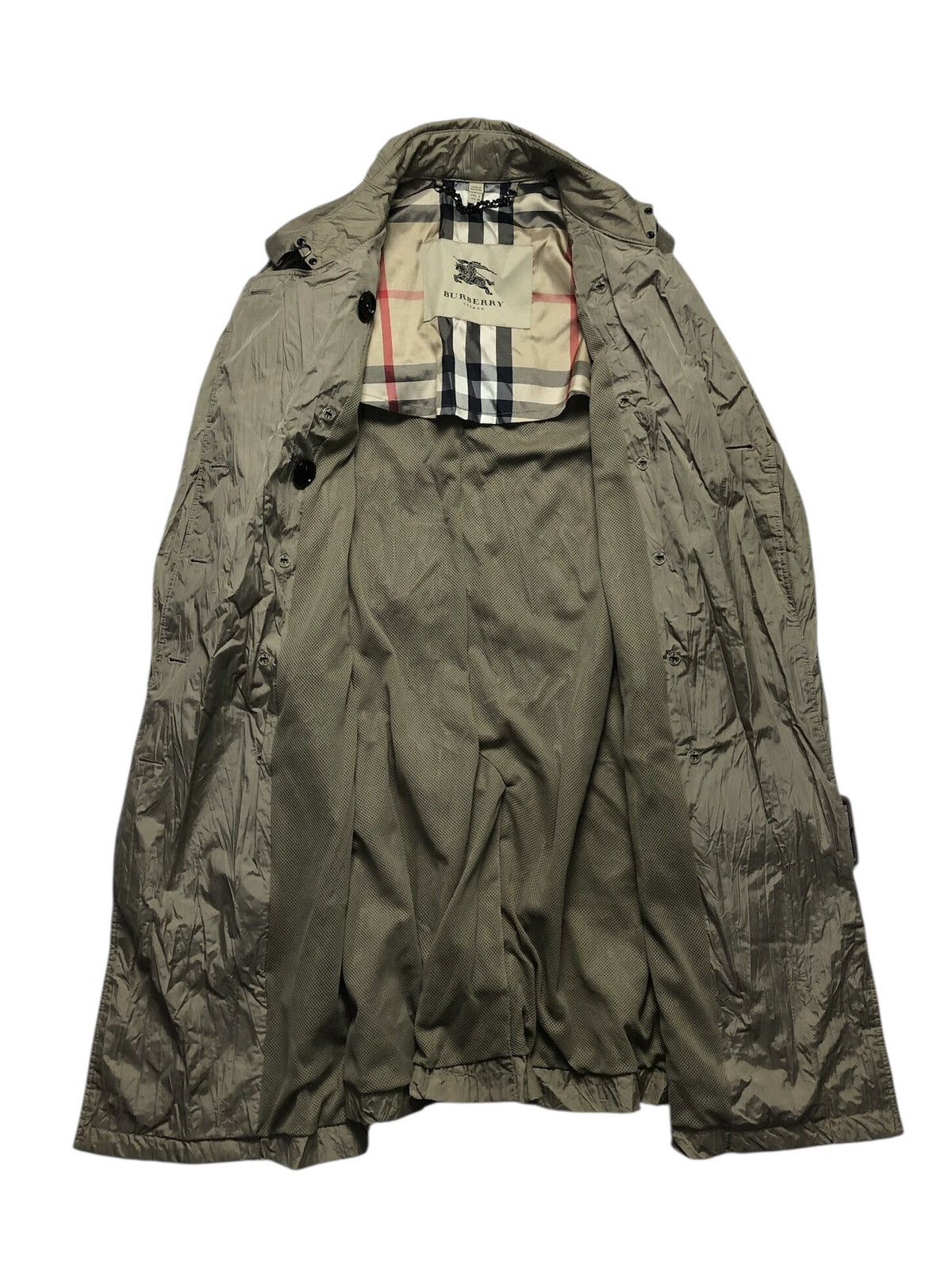 Burberry Burberry double breasted wrinkle trench coat Size S / US 4 / IT 40 - 2 Thumbnail