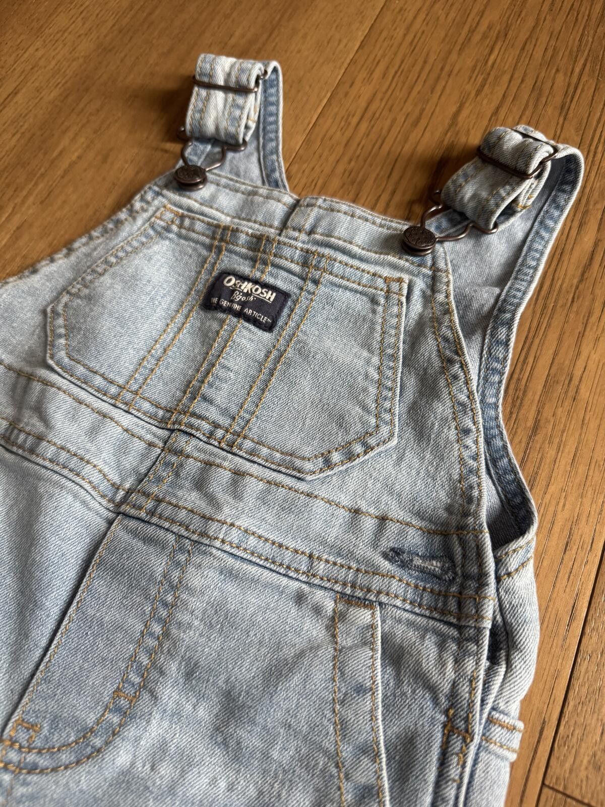 Other OshKosh B'gosh 12 months Denim Overalls for Toddlers Size ONE SIZE - 1 Thumbnail