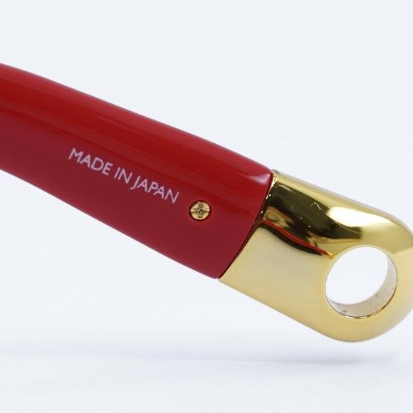 Jacquemus Jacquemus COLAPSO JAC/15 C2 Sunglasses Red Geometric Frame Size ONE SIZE - 9 Thumbnail