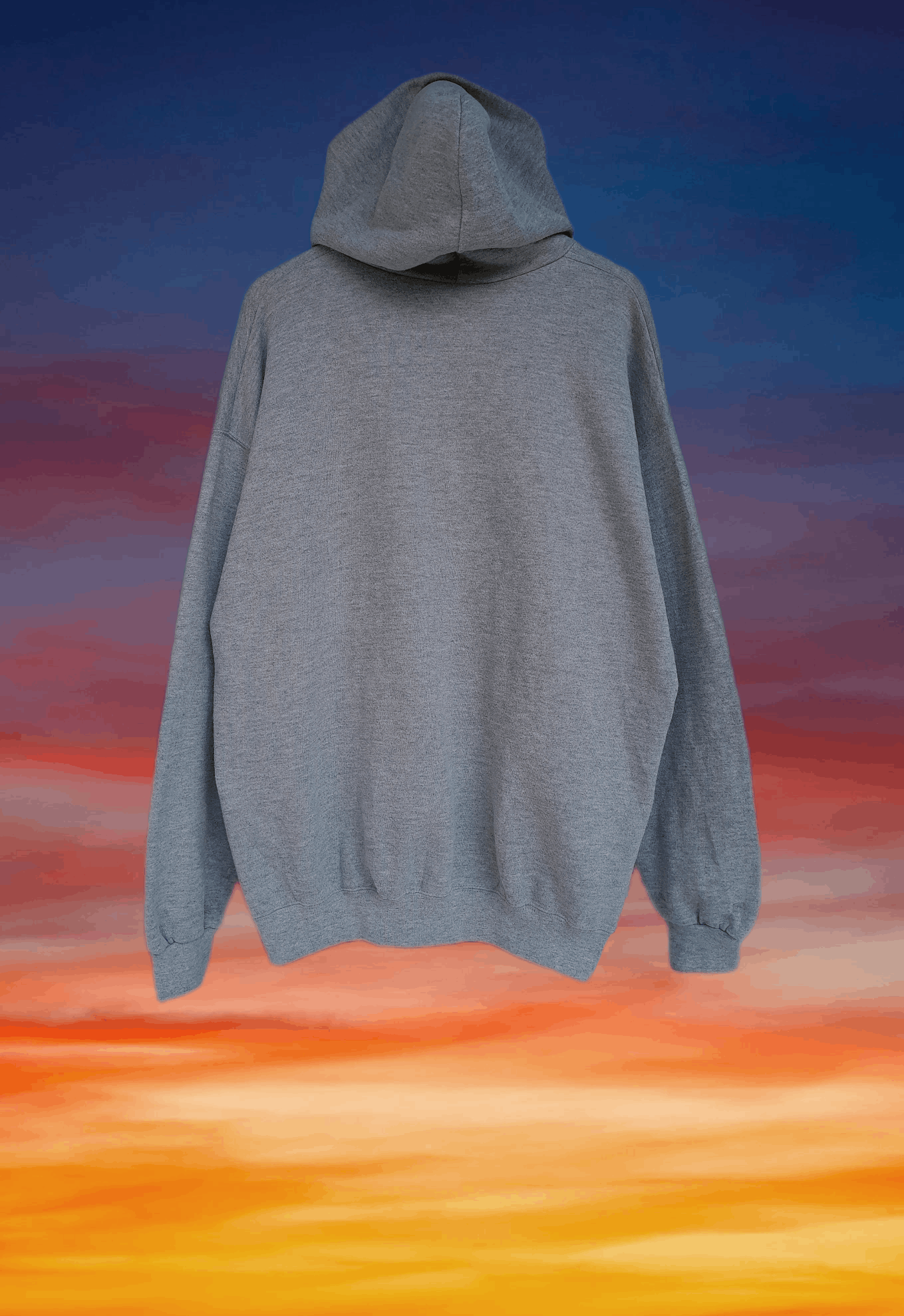 Rap Tees × Vintage Streetwear Vintage 90s Lee blank hoodie rap tee style Size US XL / EU 56 / 4 - 2 Thumbnail