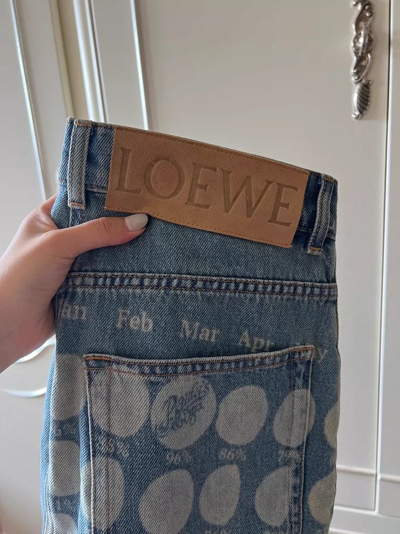 Loewe Loewe High-waisted denim skirt Size 24" / US 00 / IT 34 - 3 Thumbnail