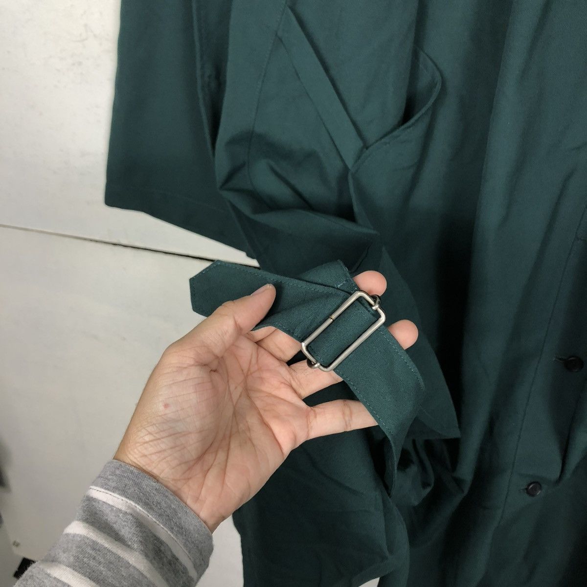 Yohji Yamamoto 🔥RUNWAY BONDAGE LONG JACKET YOHJI YAMAMOTO POUR HOMME Size US M / EU 48-50 / 2 - 18 Thumbnail