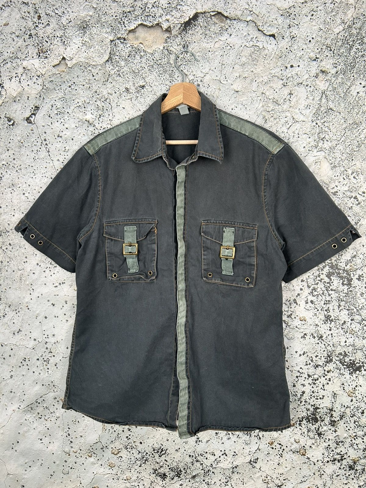 H&M H&M Avant Garde Shirt Japan Style Alternative Grunge Punk Size US L / EU 52-54 / 3 - 1 Thumbnail