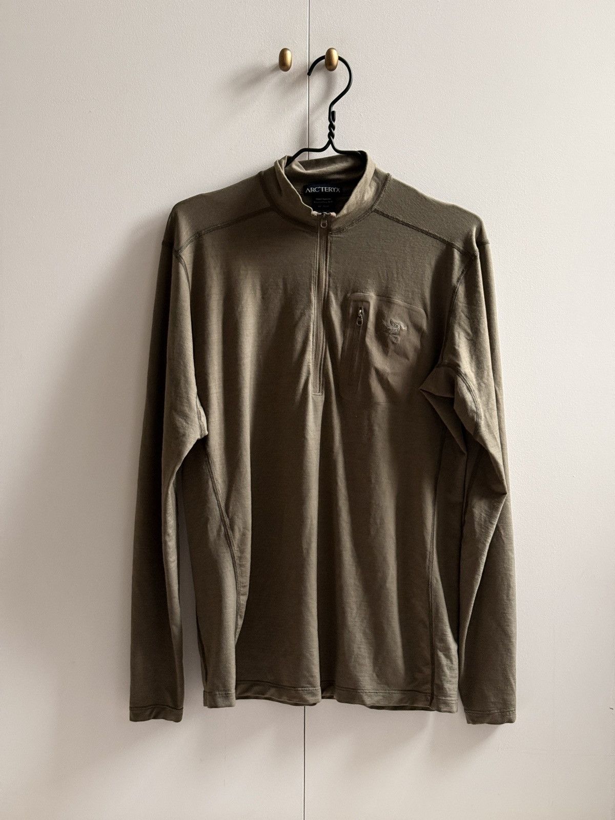 Arc’teryx LEAF Cold WX Zip-Neck AR Merino Wool Shirt