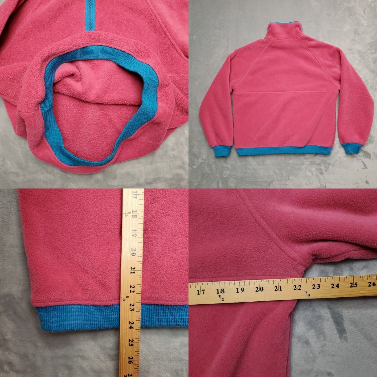 Vintage VTG Woolrich Teton Sweater Womens L Pink 1/2 Zip Pullover Fleece Woolrich USA Size L / US 10 / IT 46 - 8 Thumbnail