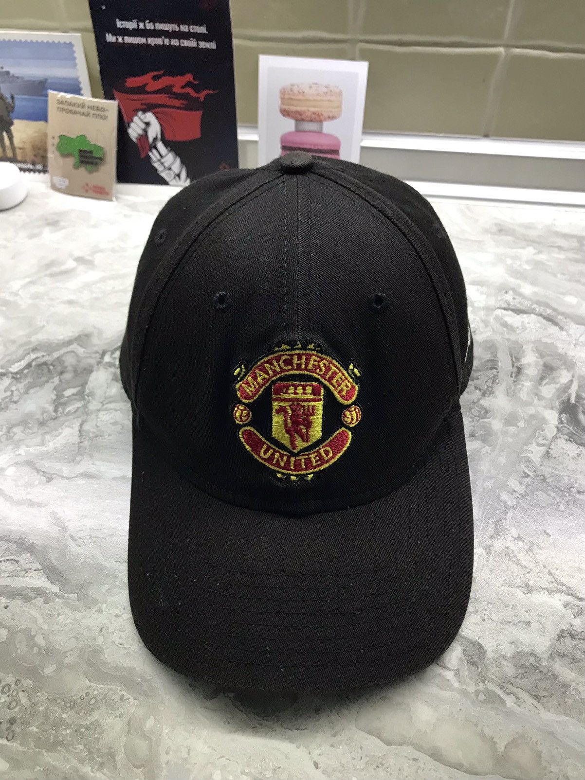 New Era New Era Manchester United Baseball Hat Black Size ONE SIZE - 2 Thumbnail