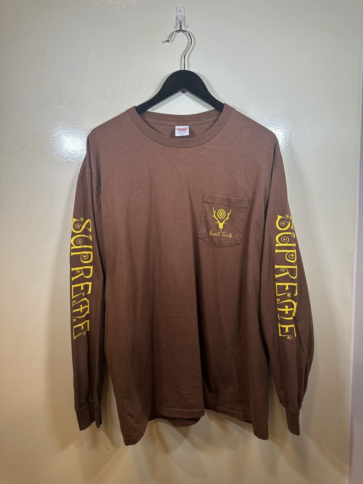 South2 West8 × Supreme Supreme South2 West8 L/S Pocket Tee