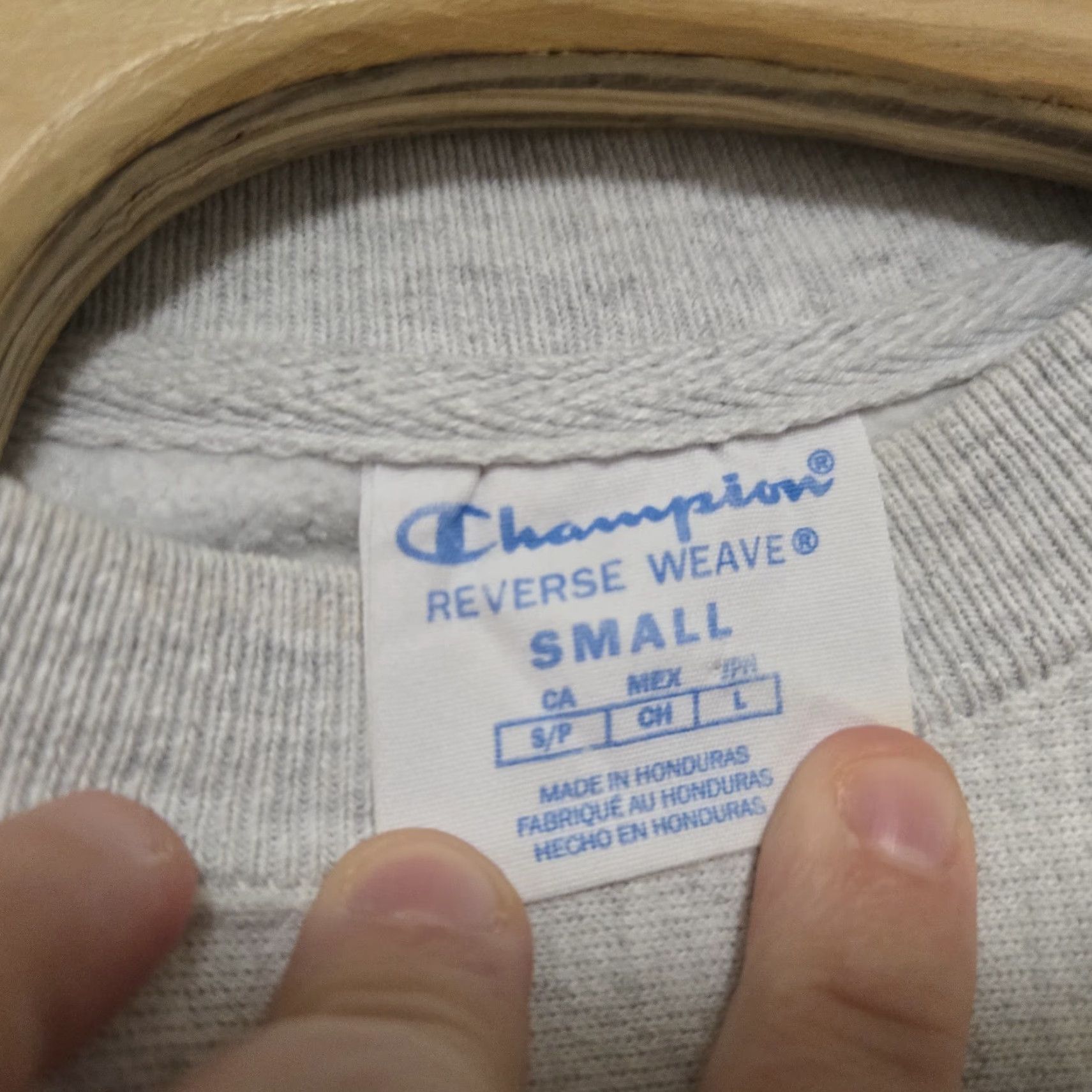Champion VINTAGE Champion Reverse Weave Sweatshirt Men’s Small Gray University Pullover Long Sleeve Size US S / EU 44-46 / 1 - 6 Thumbnail