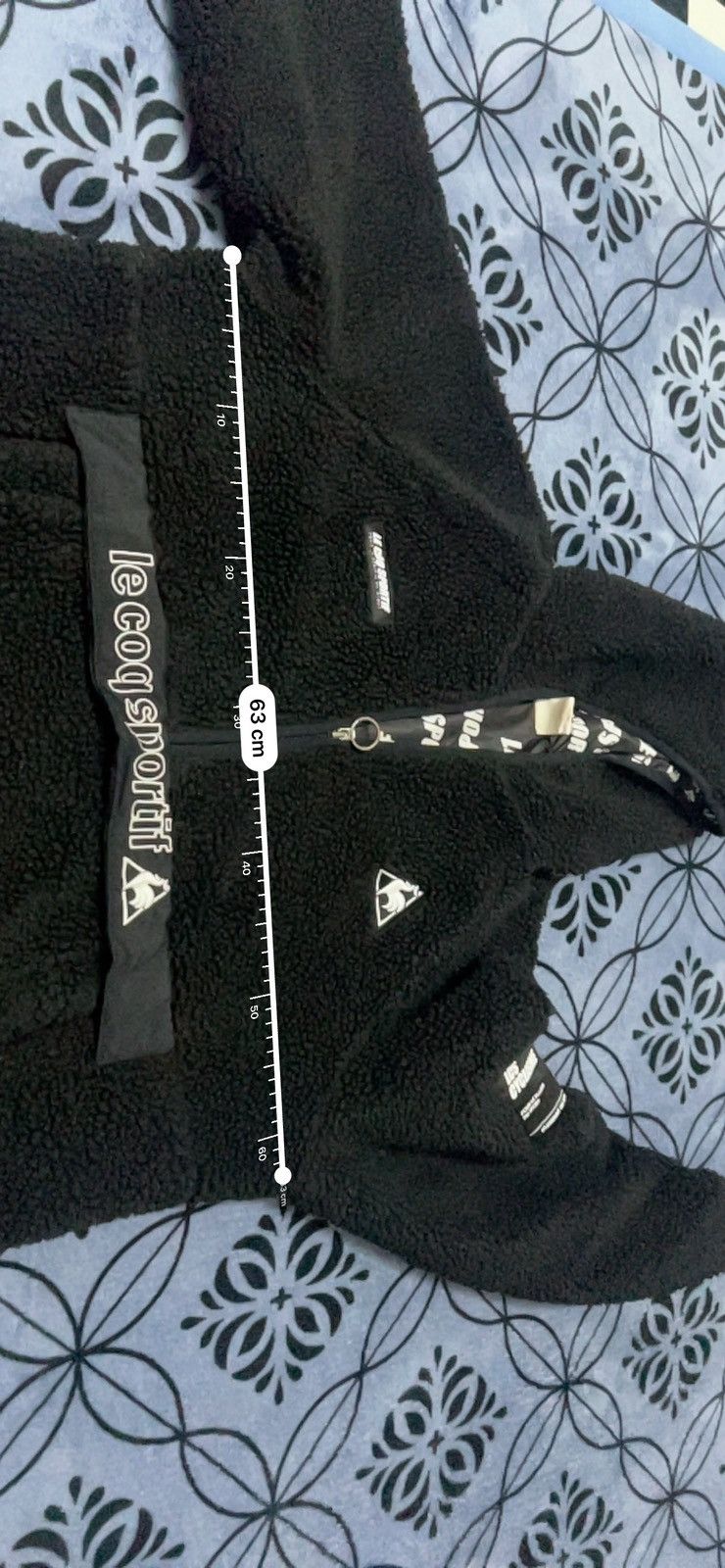 Le Coq Sportif × Vintage Le Coq Sportif - Hoodie Fleece sweatshirt Size US L / EU 52-54 / 3 - 12 Thumbnail