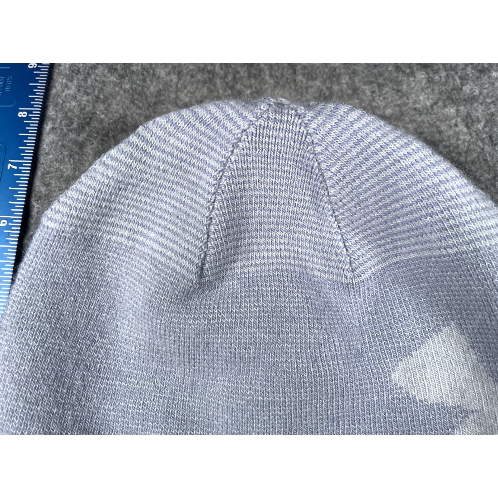 Under Armour Under Armour Hat Beanie Mens One Size Gray Knit Logo Stretch Winter Size ONE SIZE - 3 Thumbnail