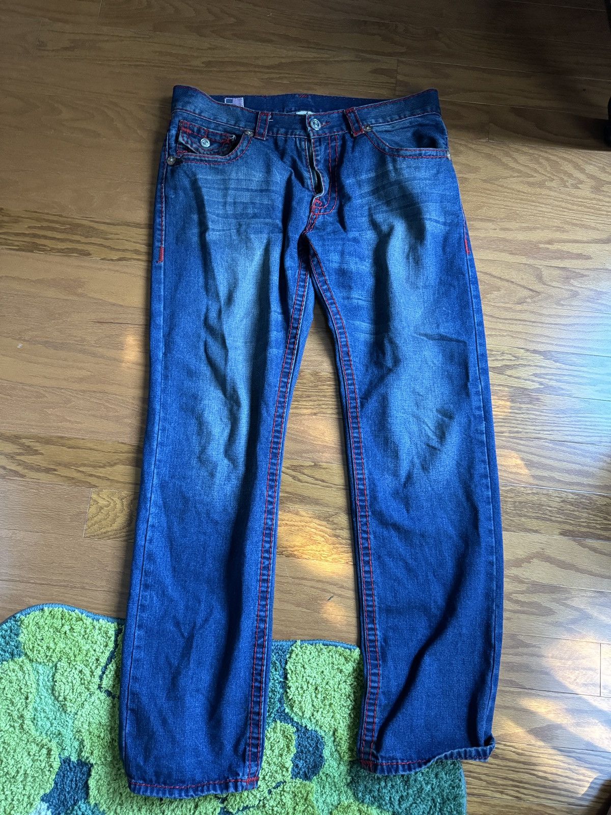 Red Stitch True Religion