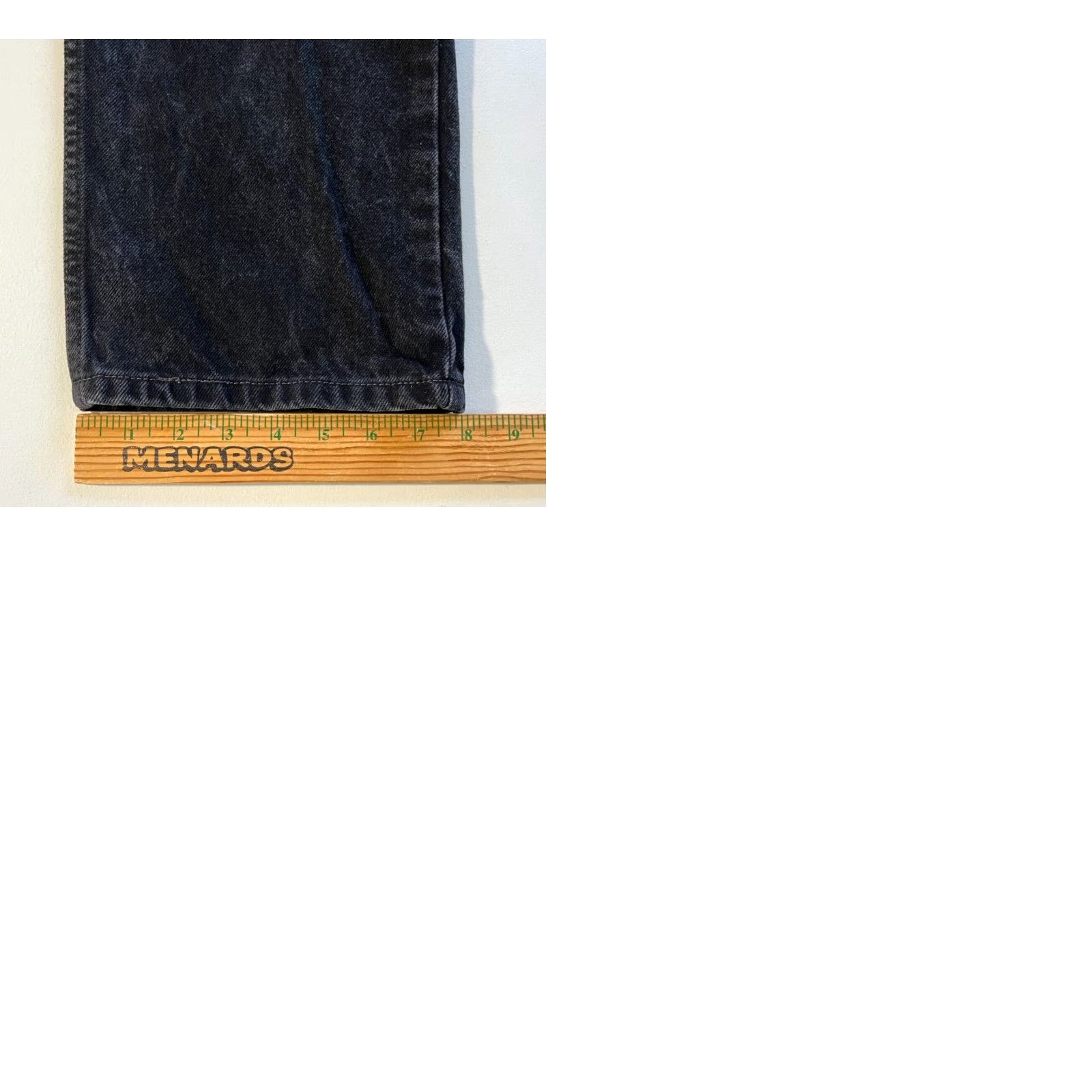 Levi's VINTAGE Levi's 505 Jeans Men's Regular Fit Straight Black 33x31 90s USA Levi's 505 Straight Mens Jeans Size US 33 - 9 Thumbnail