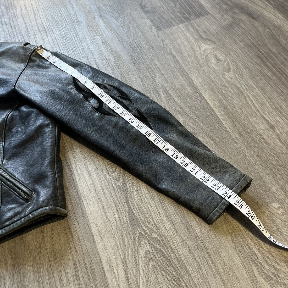Harley Davidson Vintage Harley Davidson Tribal Leather Jacket Size US S / EU 44-46 / 1 - 16 Thumbnail
