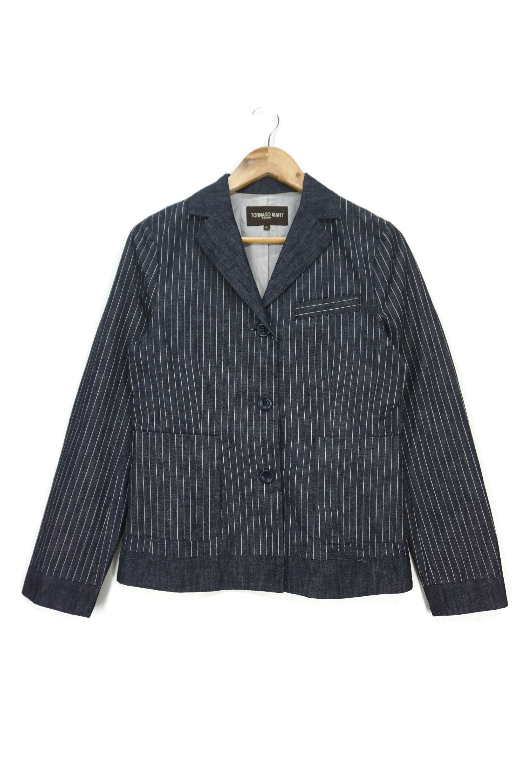 Tornado Mart Femme Hickory Jacket Size S Punk Goth Rave Coat Size S / US 4 / IT 40 - 1 Thumbnail