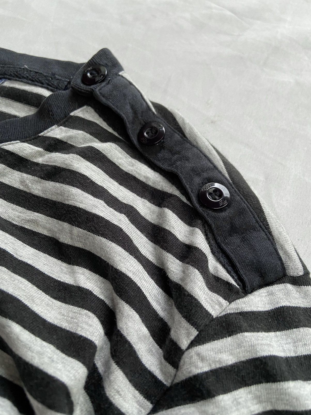 PPFM RUGGER BASIC HOUSE 3.J.R.6 STRIPED DOULE LAYER LONG SLEEVE Size US M / EU 48-50 / 2 - 8 Thumbnail