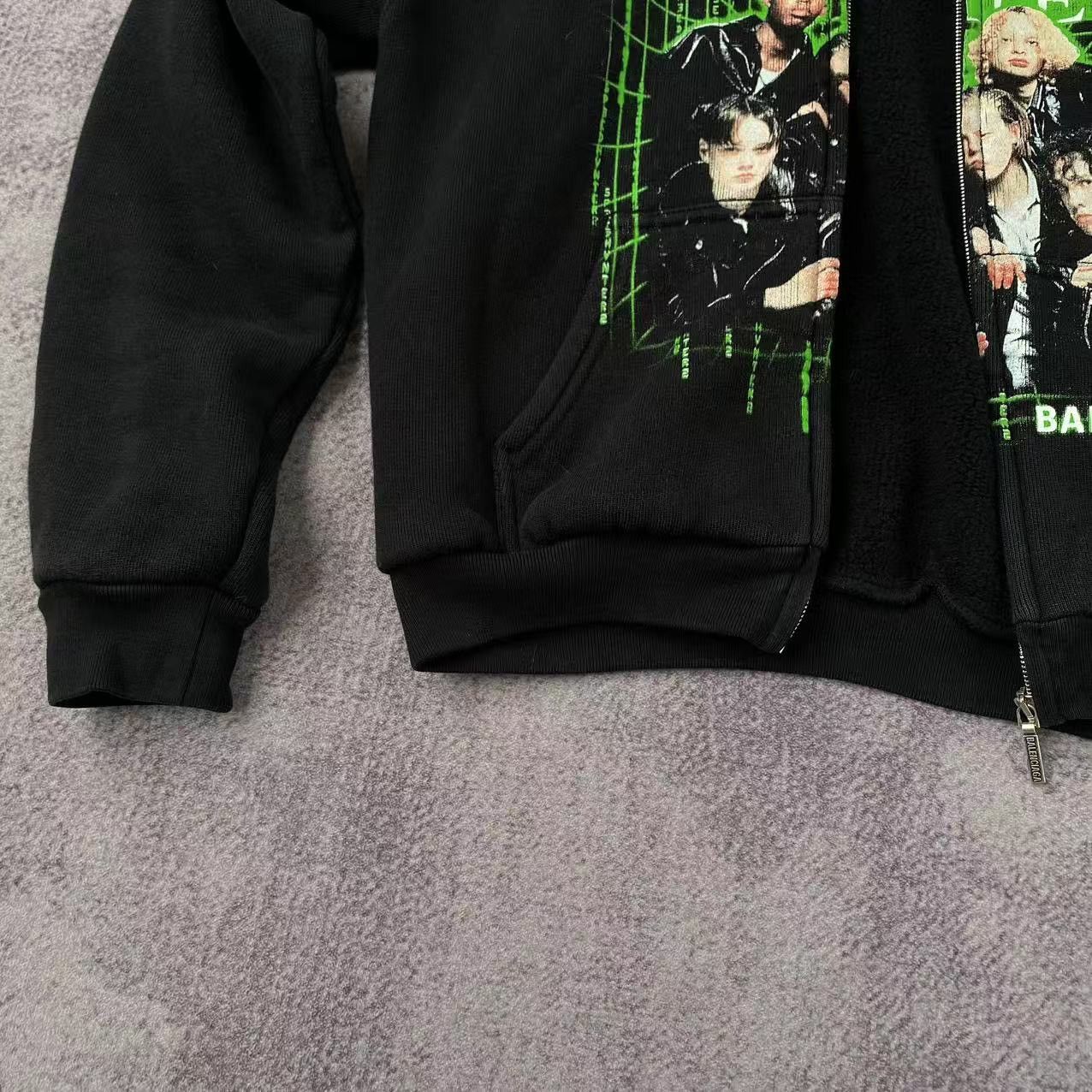 Balenciaga Balenciaga Speed Hunters Zip Up Hoodie Size US S / EU 44-46 / 1 - 5 Thumbnail