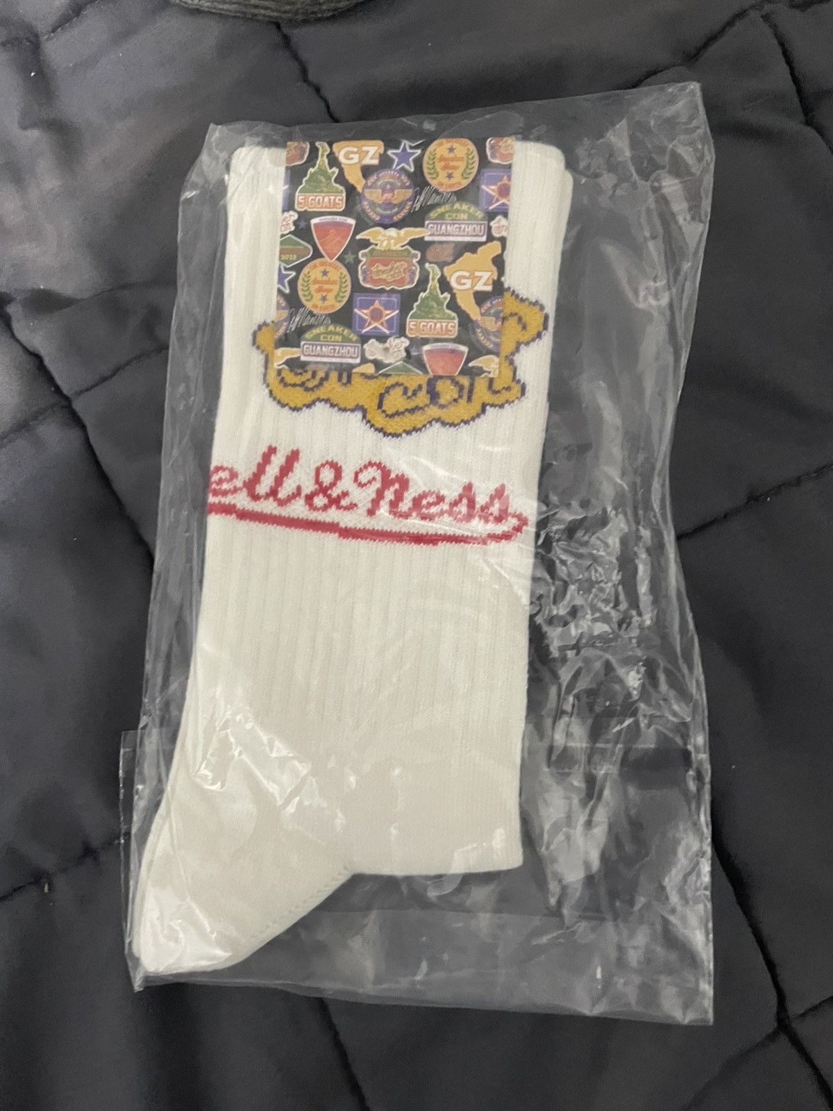 Mitchell & Ness Sneaker Con Mitchell & Ness Socks NWT Crew Size ONE SIZE - 4 Thumbnail
