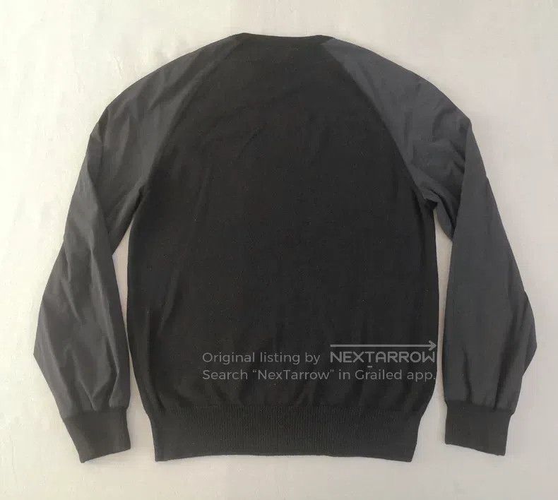 Hermes Hermes Knitted sweater sweatshirt, navy blue, 100% wool pi Size US L / EU 52-54 / 3 - 6 Thumbnail