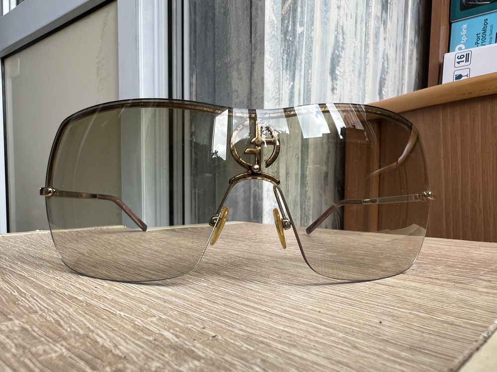 Giorgio Armani GA Armani 329/S Shield Sunglasses Size ONE SIZE - 2 Thumbnail