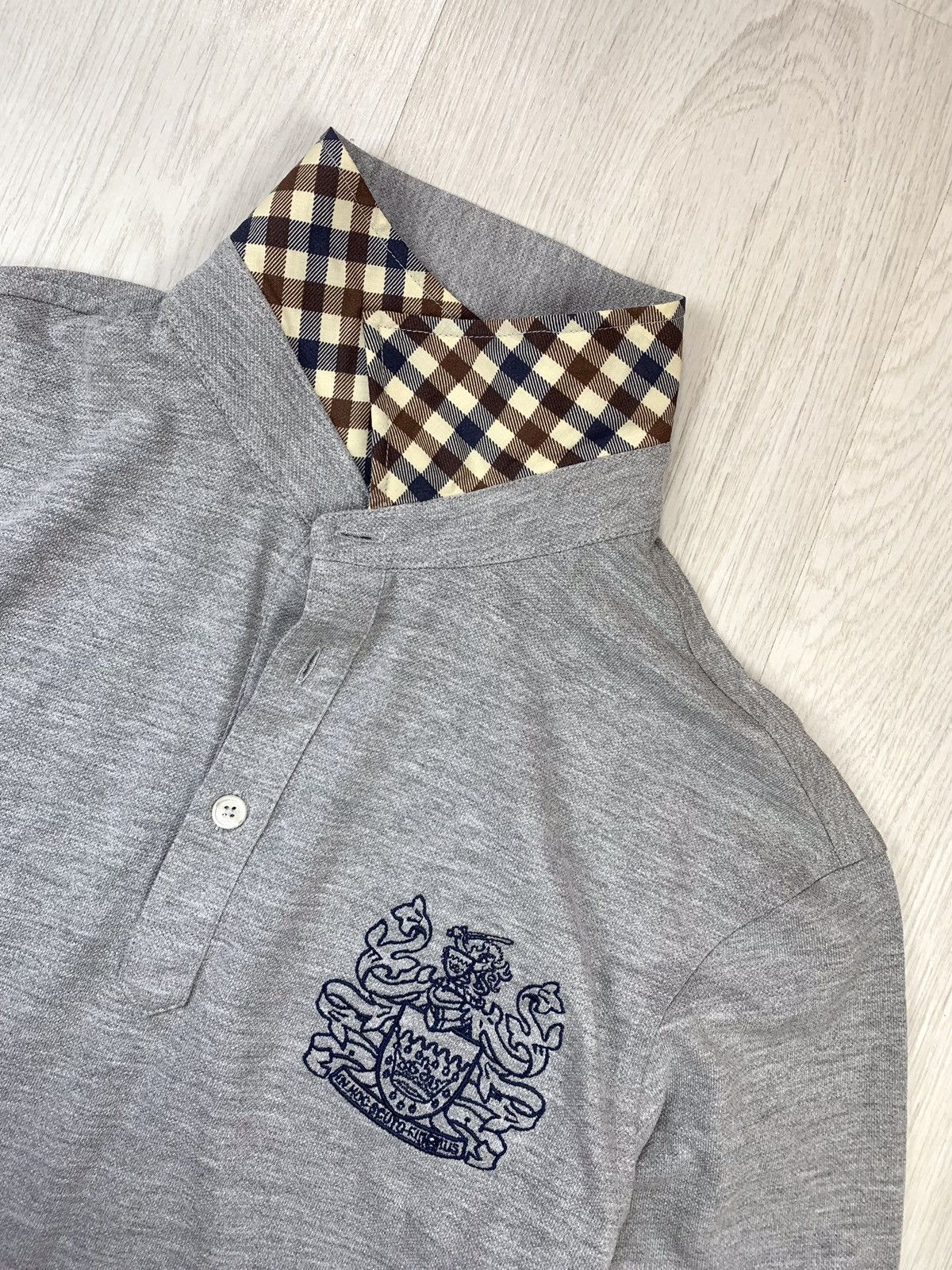 Aquascutum Aquascutum Mens Polo Shirt Grey Size S Size US S / EU 44-46 / 1 - 6 Thumbnail