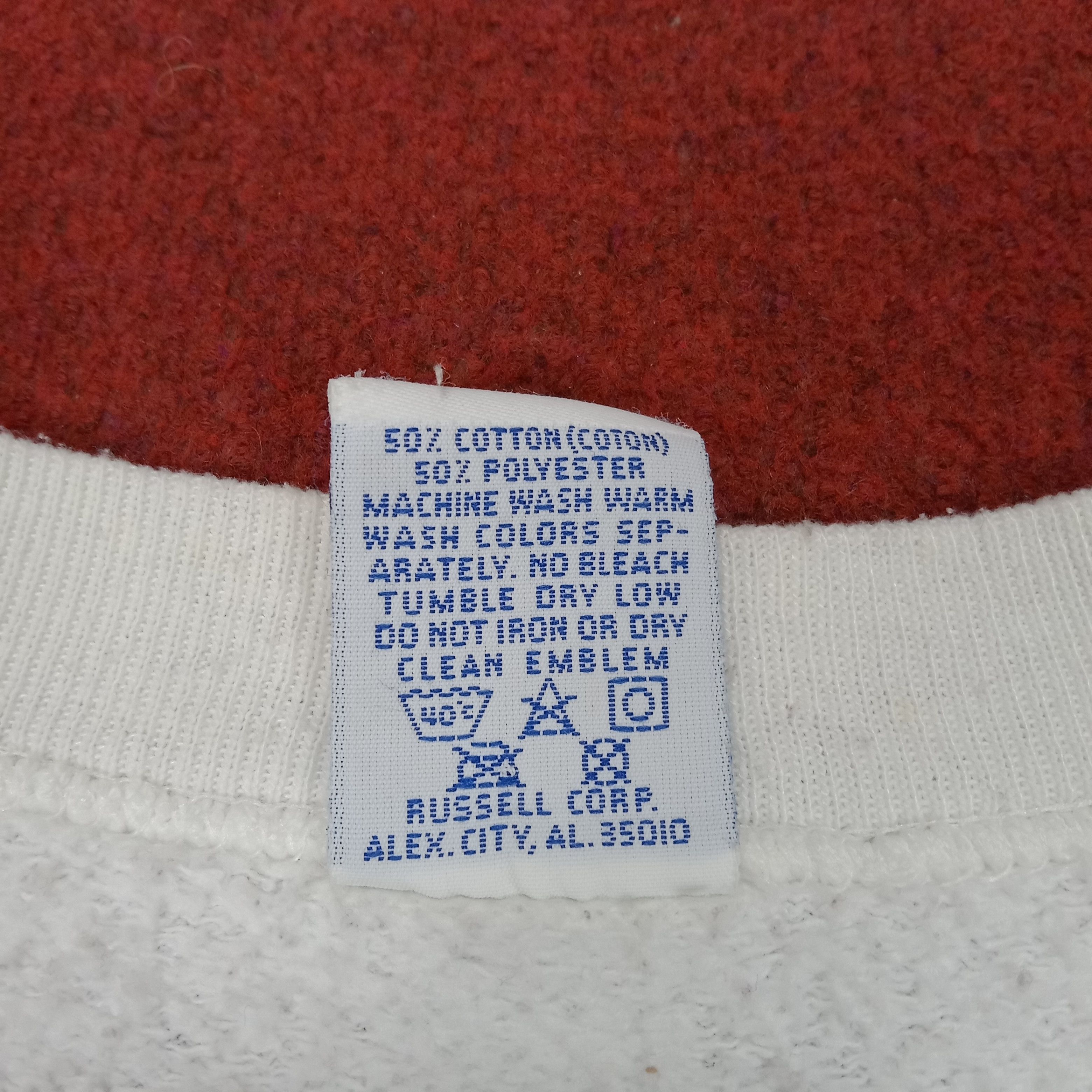 Russell Athletic × Vintage Russell Athletic Streetwear Style Vintage Sweatshirt Size US M / EU 48-50 / 2 - 9 Thumbnail