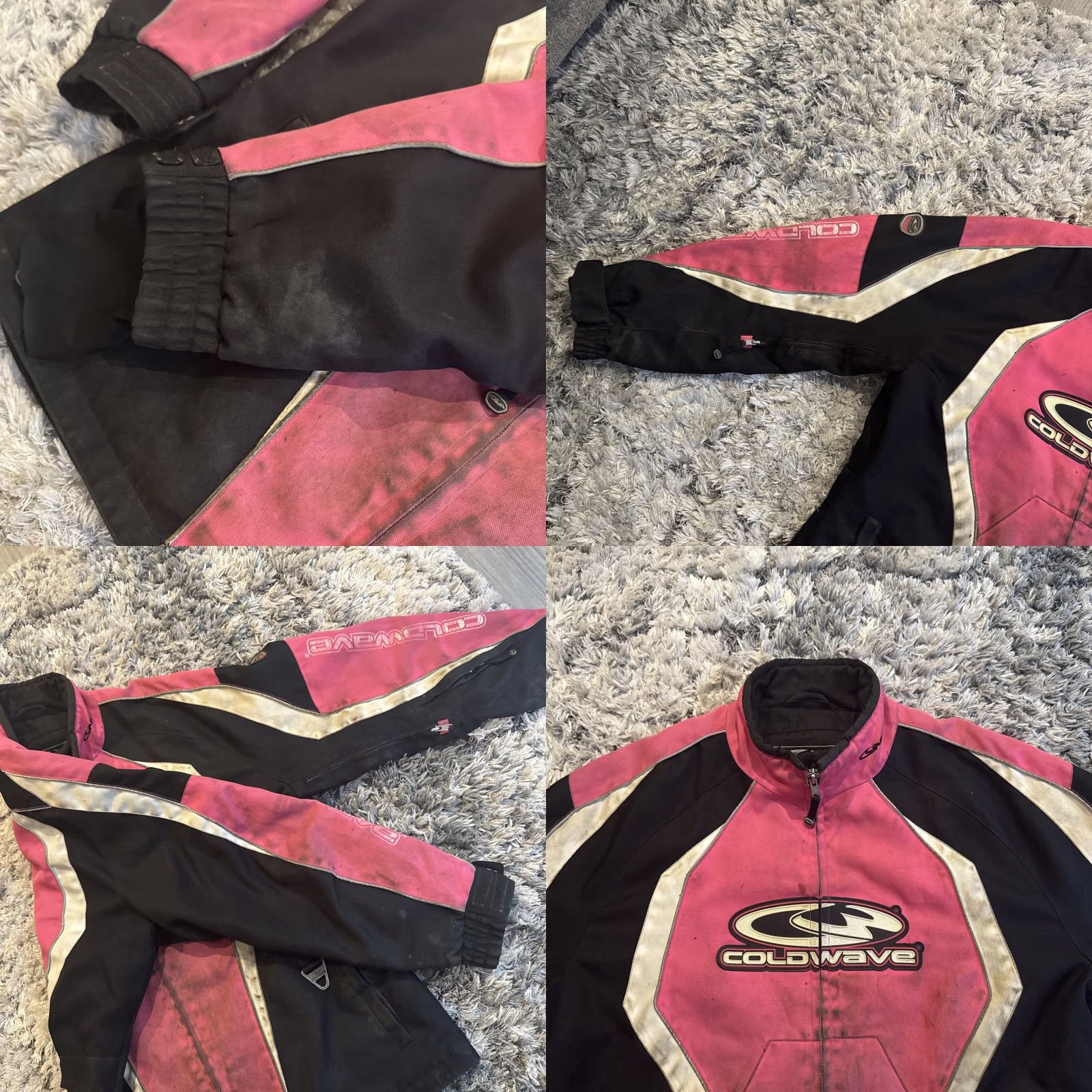 Pinko FLAWED Coldwave Ladies Pink Ski Jacket Coat XL READ!! Nike Size XL / US 12-14 / IT 48-50 - 8 Thumbnail