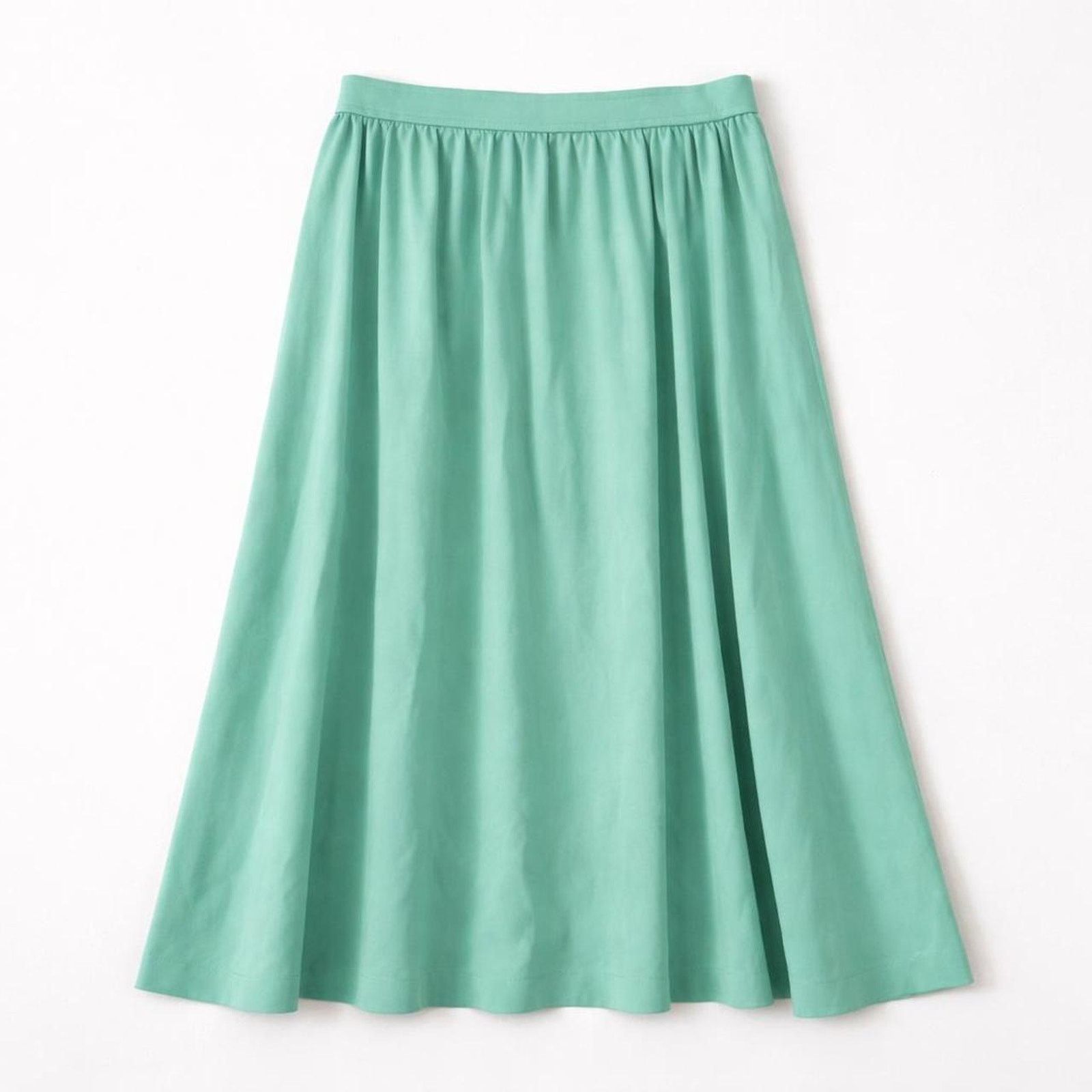 GRAFF Vintage Pastel Seafoam 70s Elevated Basic Aqua Mint Green Size 30" / US 8 / IT 44 - 1 Thumbnail