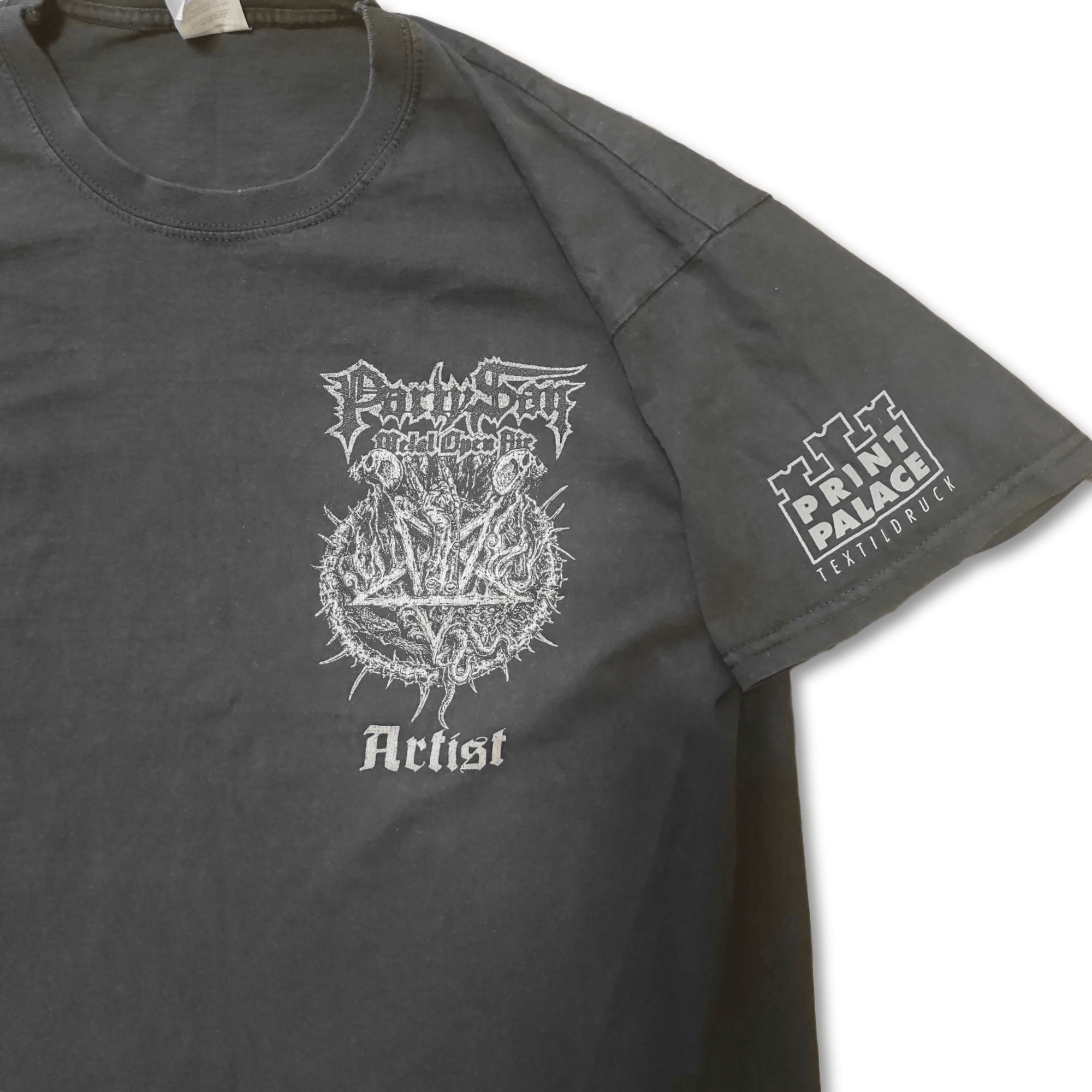 Band Tees Party San 2017 Metal Open Air Unknown Artish T-Shirt Size L Size US L / EU 52-54 / 3 - 5 Thumbnail