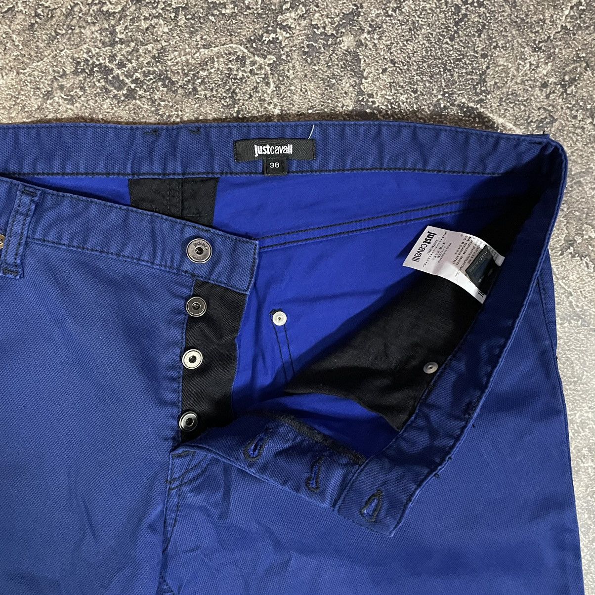 Just Cavalli × Roberto Cavalli Just Cavalli Blue Big Logo Pants Size US 38 / EU 54 - 7 Thumbnail