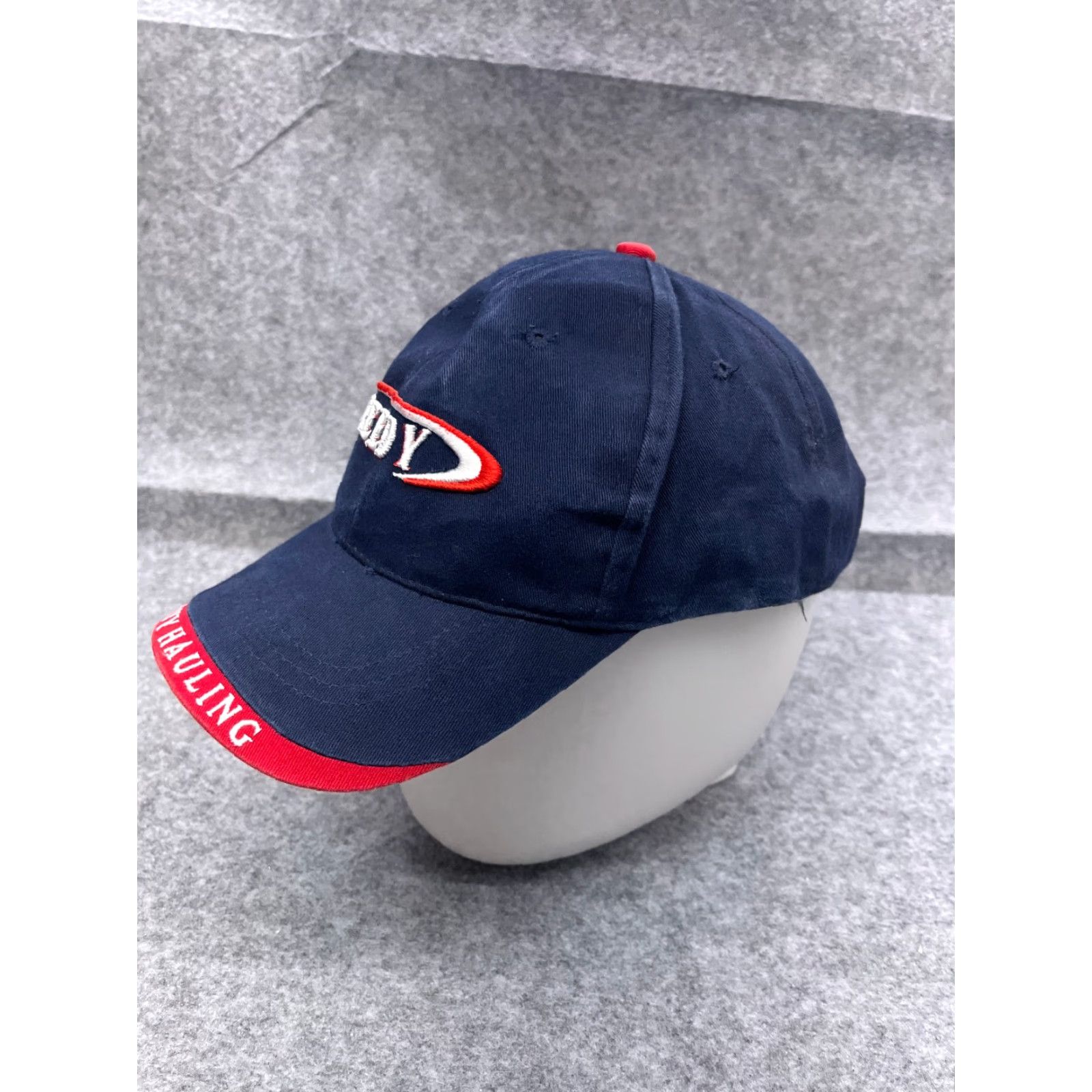 Vintage Impact Speedy Heavy Hauling Hat Adult One Size Blue 100% Cotton Baseball Cap Trucking Size ONE SIZE - 4 Thumbnail