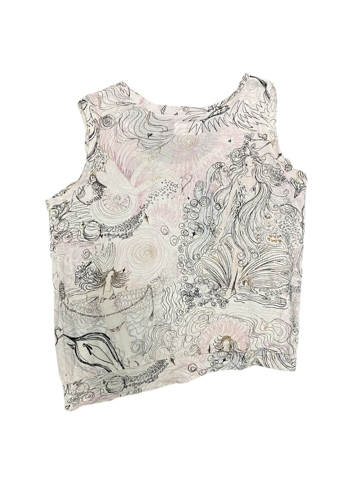 Issey Miyake 2000s Chisato princes of sea tank Size S / US 4 / IT 40 - 1 Thumbnail