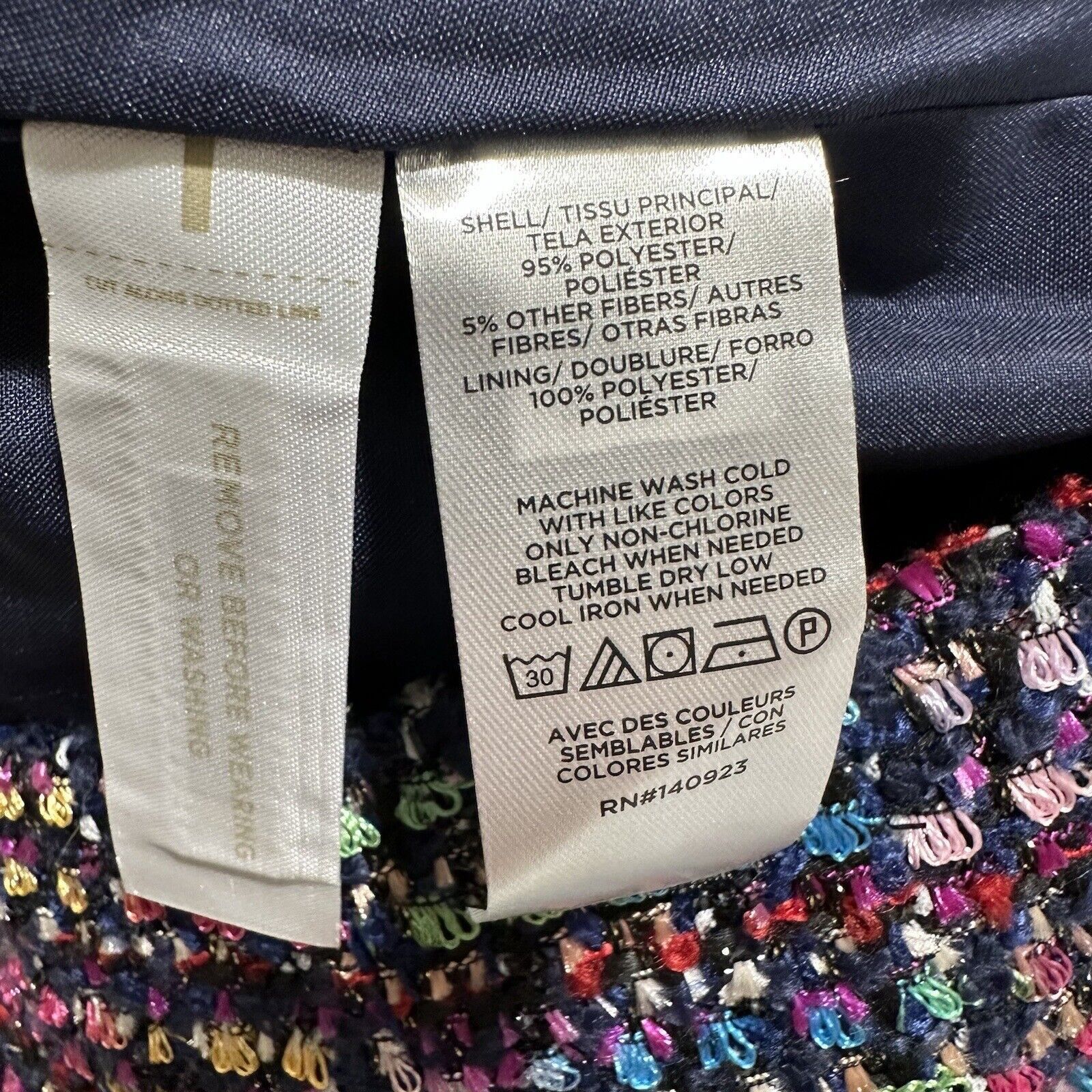 Loft LOFT 2 Shimmer Textured Shift Skirt Colorful Mini Skirt Size 26" / US 2 / IT 38 - 9 Thumbnail