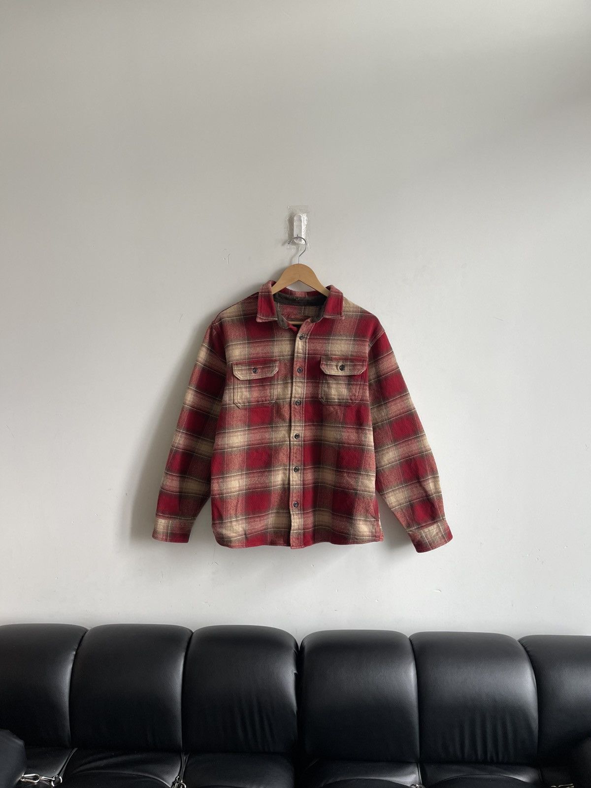 Vintage Vintage Workwear Orvis Button Up Plaid Shirt Size US L / EU 52-54 / 3 - 1 Thumbnail