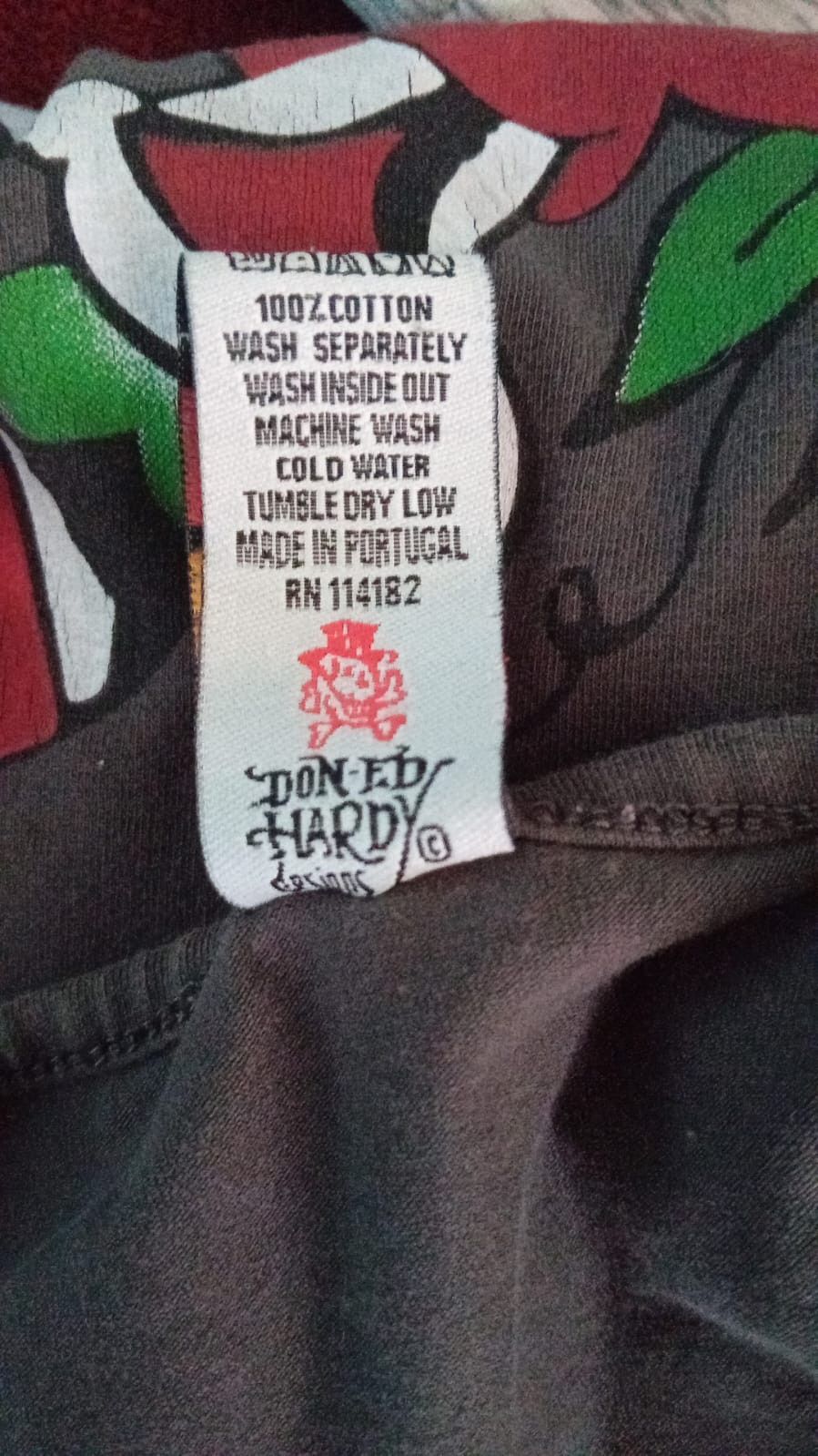 Ed Hardy Ed Hardy Woman's Tank Top Skull Roses Double Sided sz L Size L / US 10 / IT 46 - 4 Thumbnail