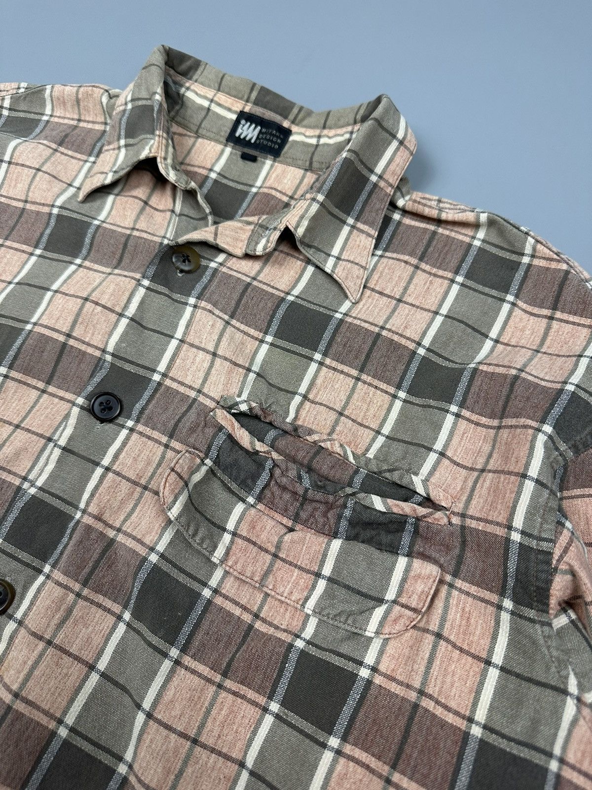 Issey Miyake × Japanese Brand Vintage Issey Miyake Checkered Design Studio Size US M / EU 48-50 / 2 - 6 Thumbnail