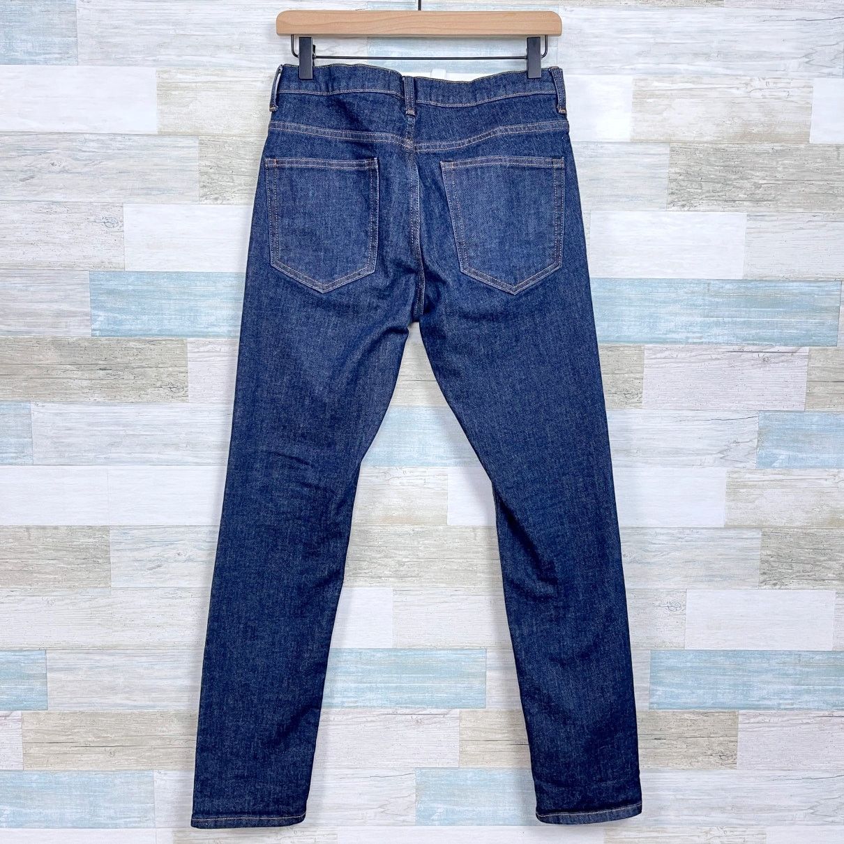Everlane Everlane Slim Straight Leg Stretch Jeans Dark Mens 29x30 Size US 29 - 4 Thumbnail