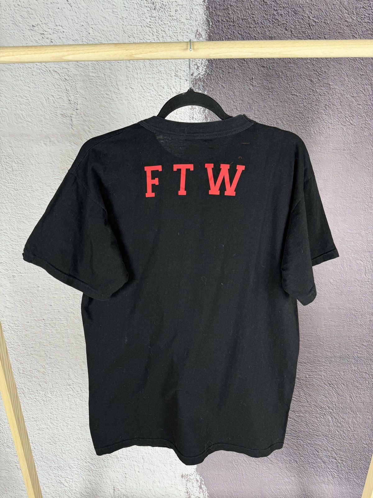 Band Tees × Vintage Vintage Fuck the World vintage big logo band tee shirt Size US M / EU 48-50 / 2 - 7 Thumbnail