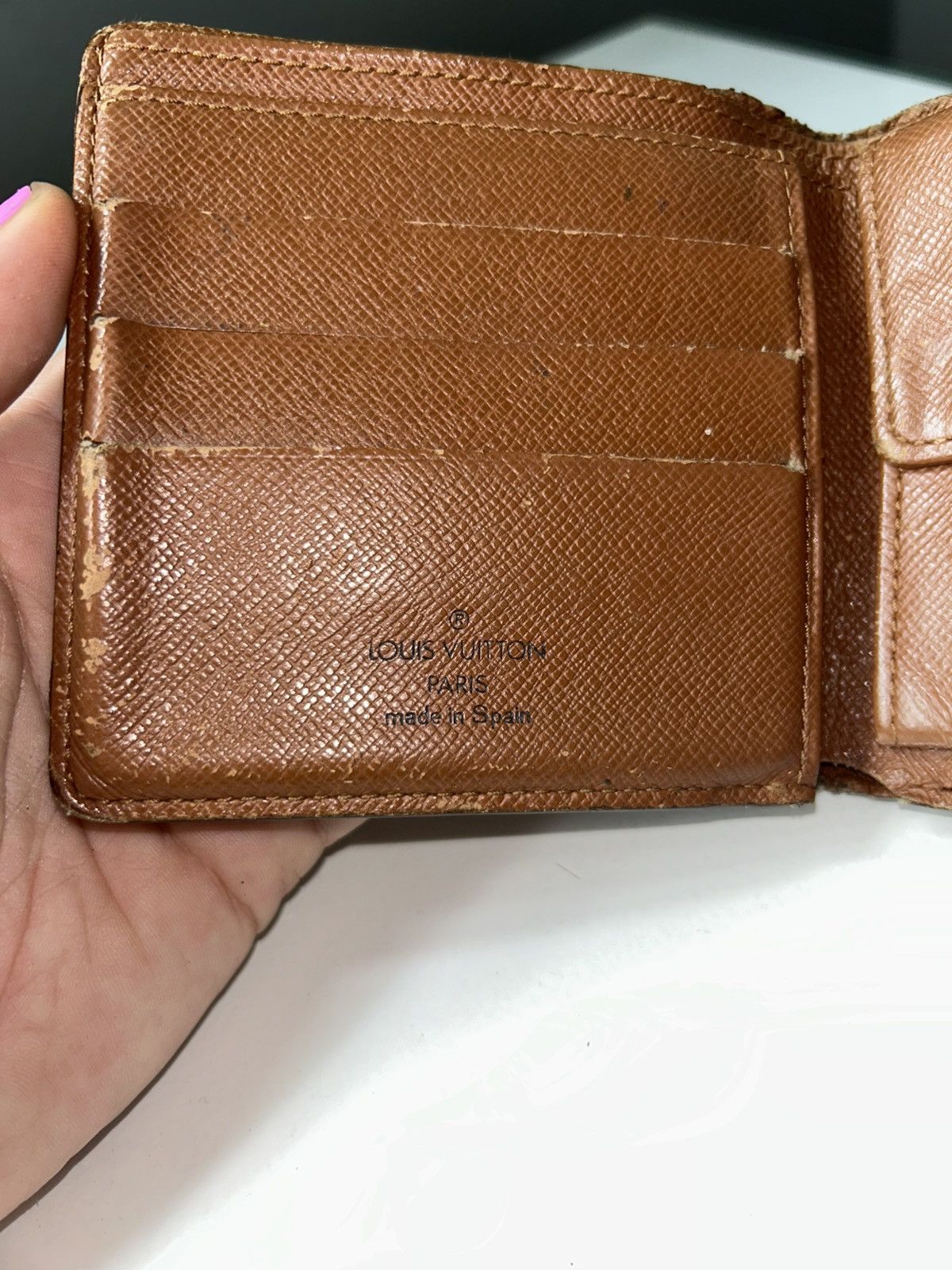 Louis Vuitton Louis Vuitton Monogram Bifold Wallet CA0968 Size ONE SIZE - 4 Thumbnail
