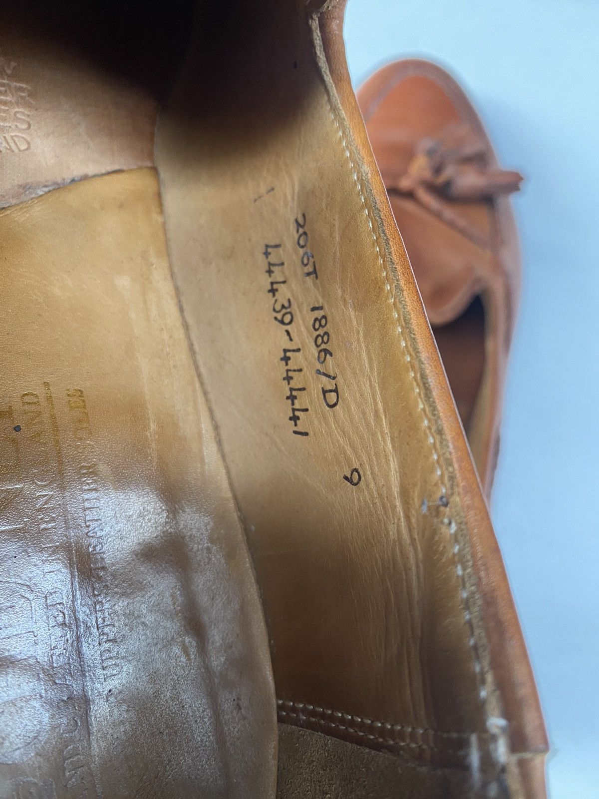 Cheaney Cheaney 🇮🇹 brown braided leather tassel loafer bench made UK Size US 9 / EU 42 - 12 Thumbnail