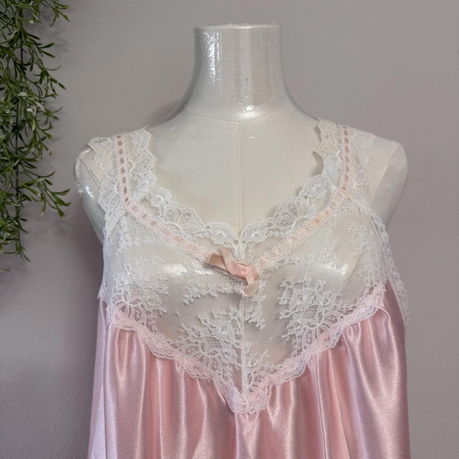 Nicole Miller Vintage nicole Lace Maxi Slip Large Size ONE SIZE - 1 Thumbnail