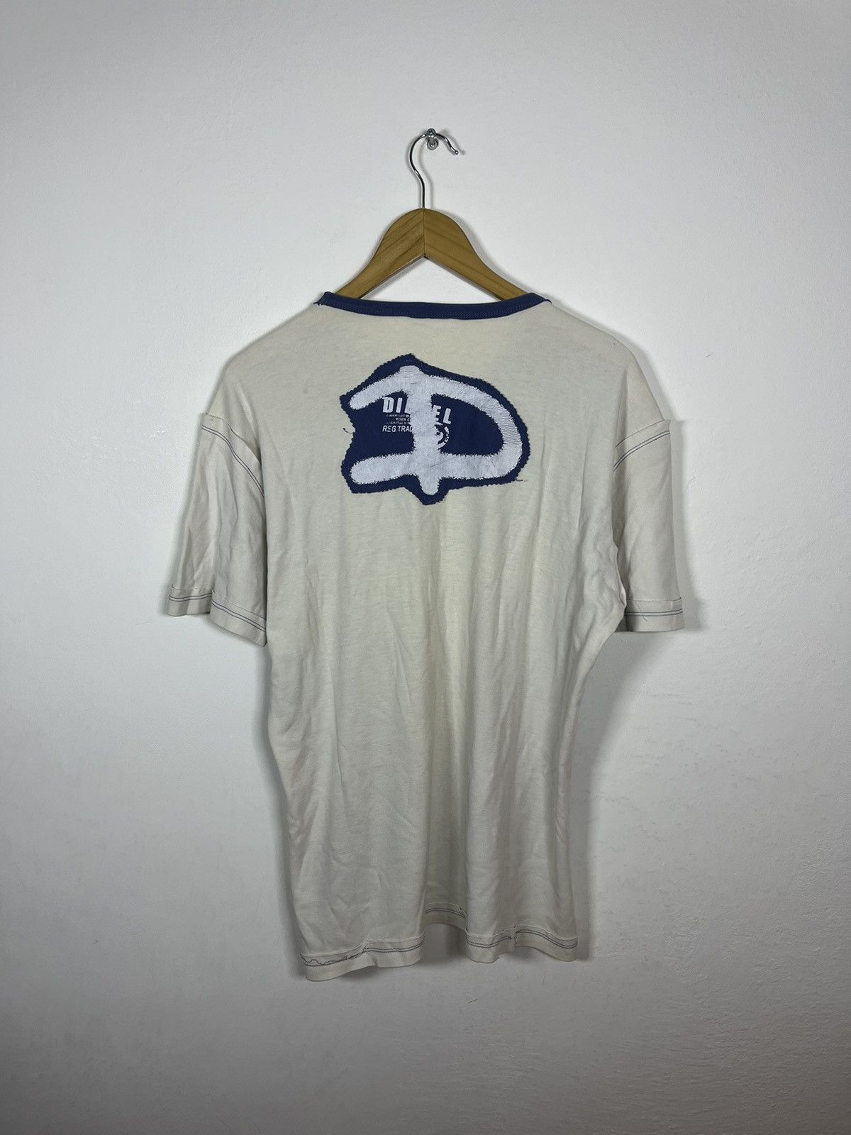 Diesel Diesel Avant-Garde T-Shirt Vintage Streetwear Y2K Size US L / EU 52-54 / 3 - 8 Thumbnail