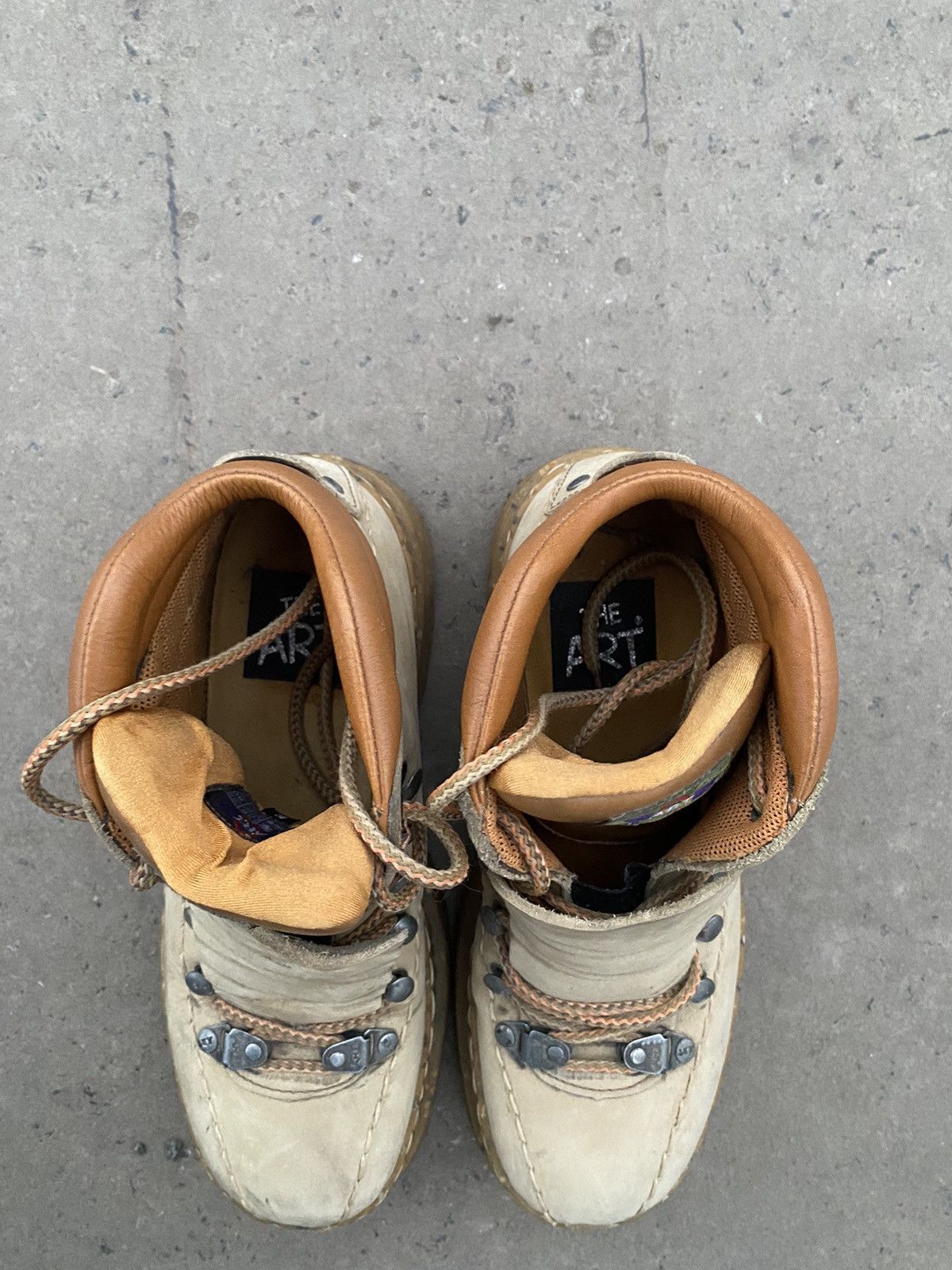 If Six Was Nine Vintage 2000s The Art Company Y2K Festival Platform Boots Size US 7 / EU 40 - 10 Thumbnail
