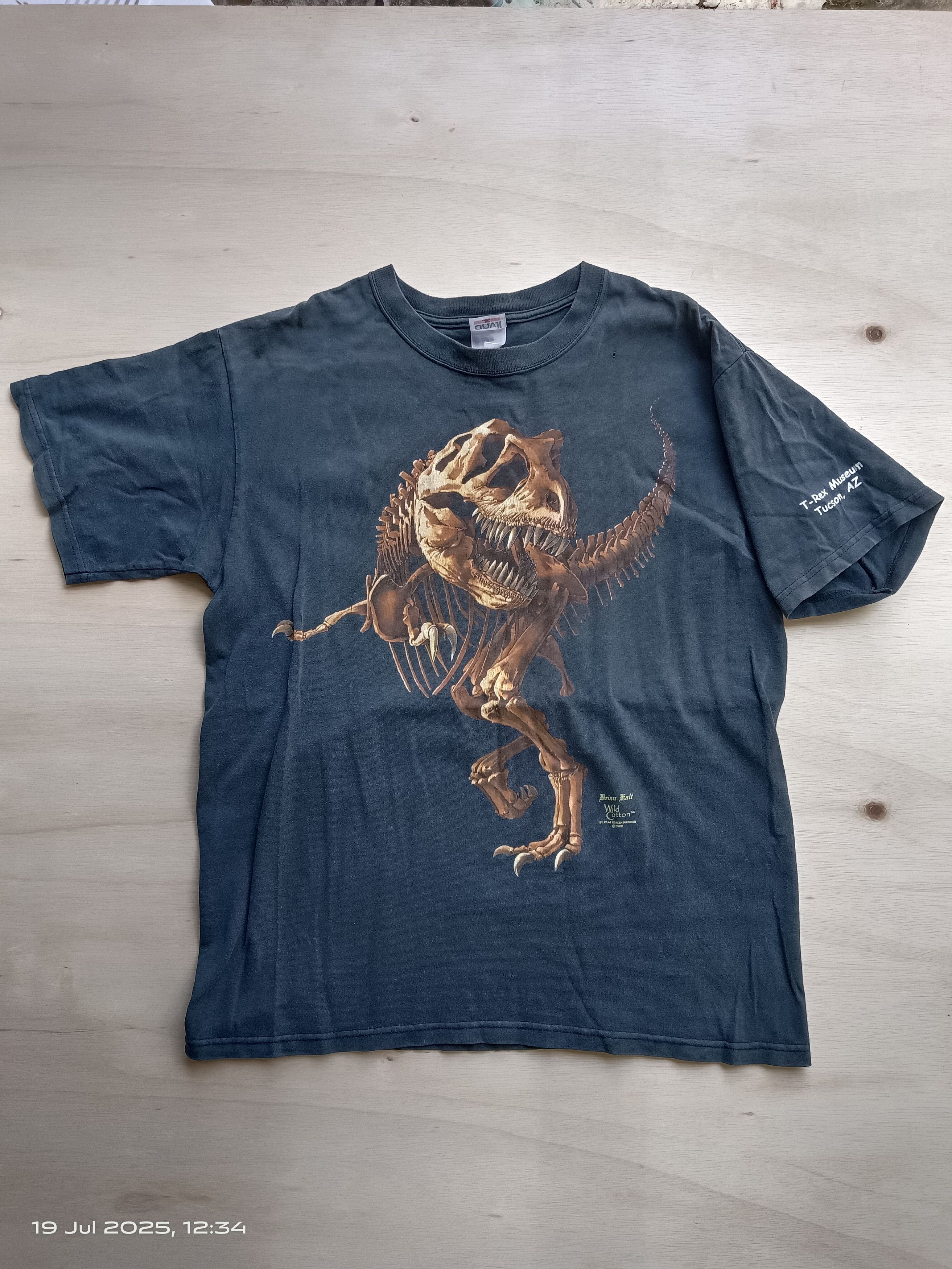 Other Vtg y2k movie the museum T-Rex Bone Size US M / EU 48-50 / 2 - 1 Thumbnail