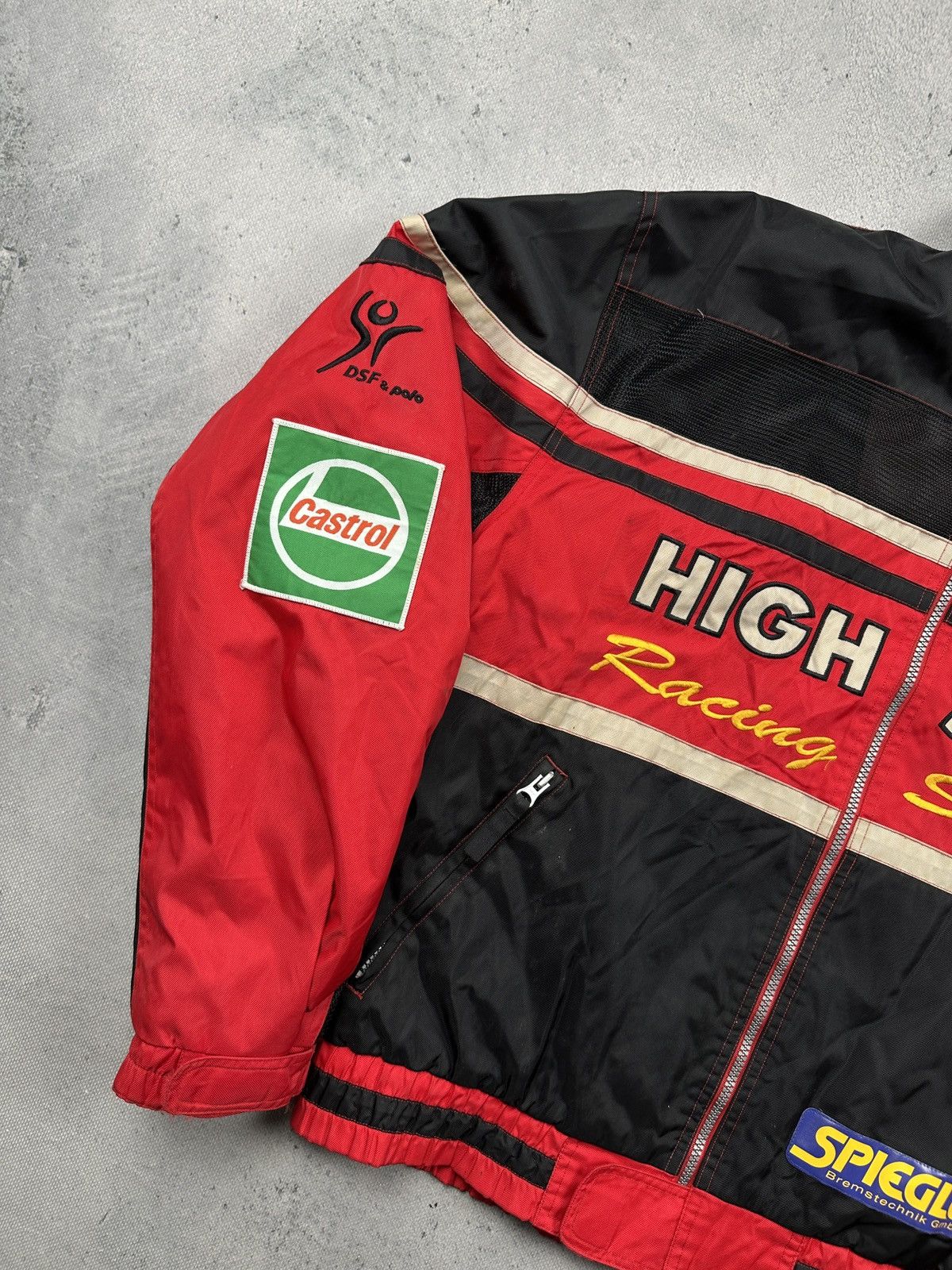 Formula 1 Vintage High Speed Racing Motobike Jacket Y2K Motor Sport Size US XL / EU 56 / 4 - 4 Thumbnail