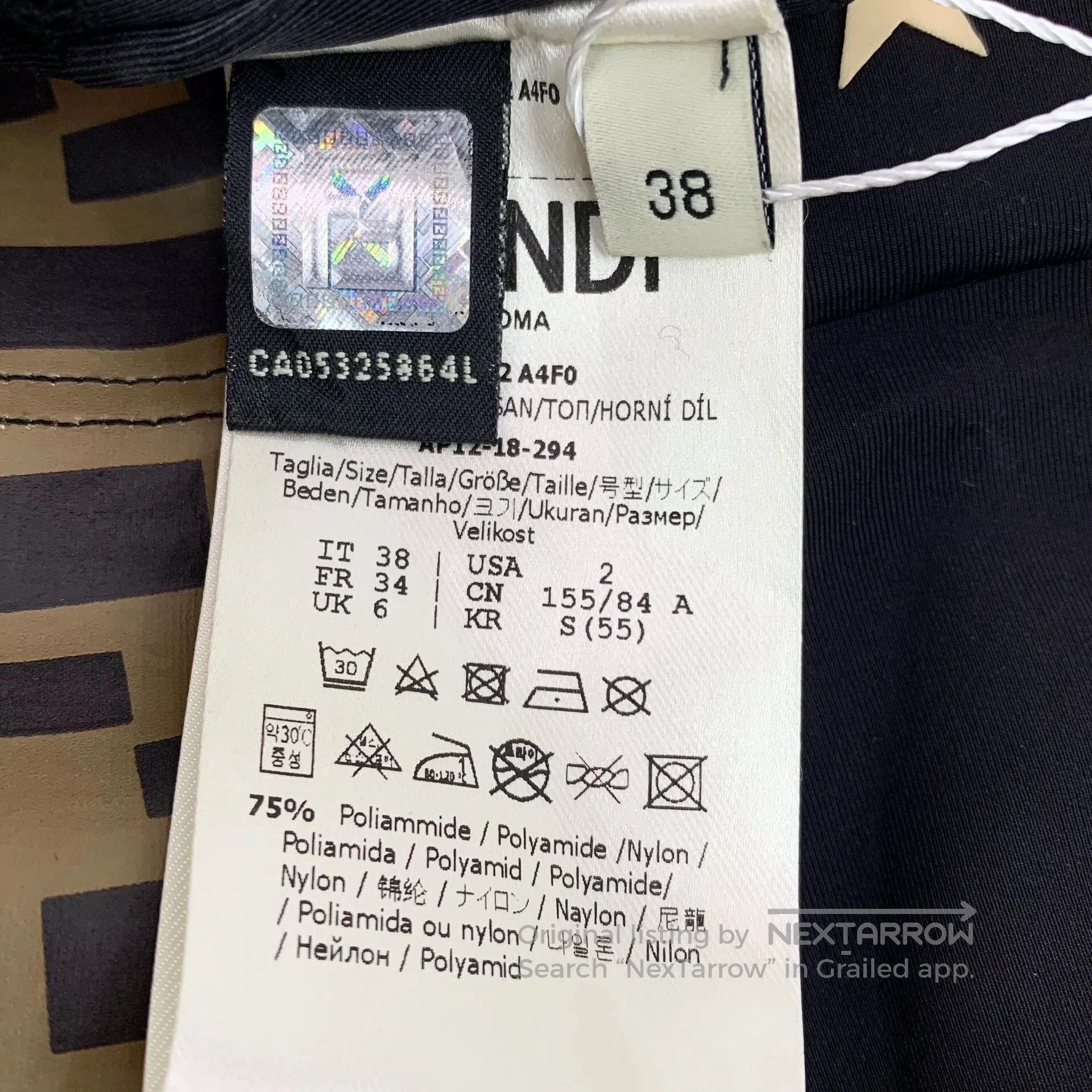 Fendi fendi color block logo sports vest. Size US S / EU 44-46 / 1 - 8 Thumbnail