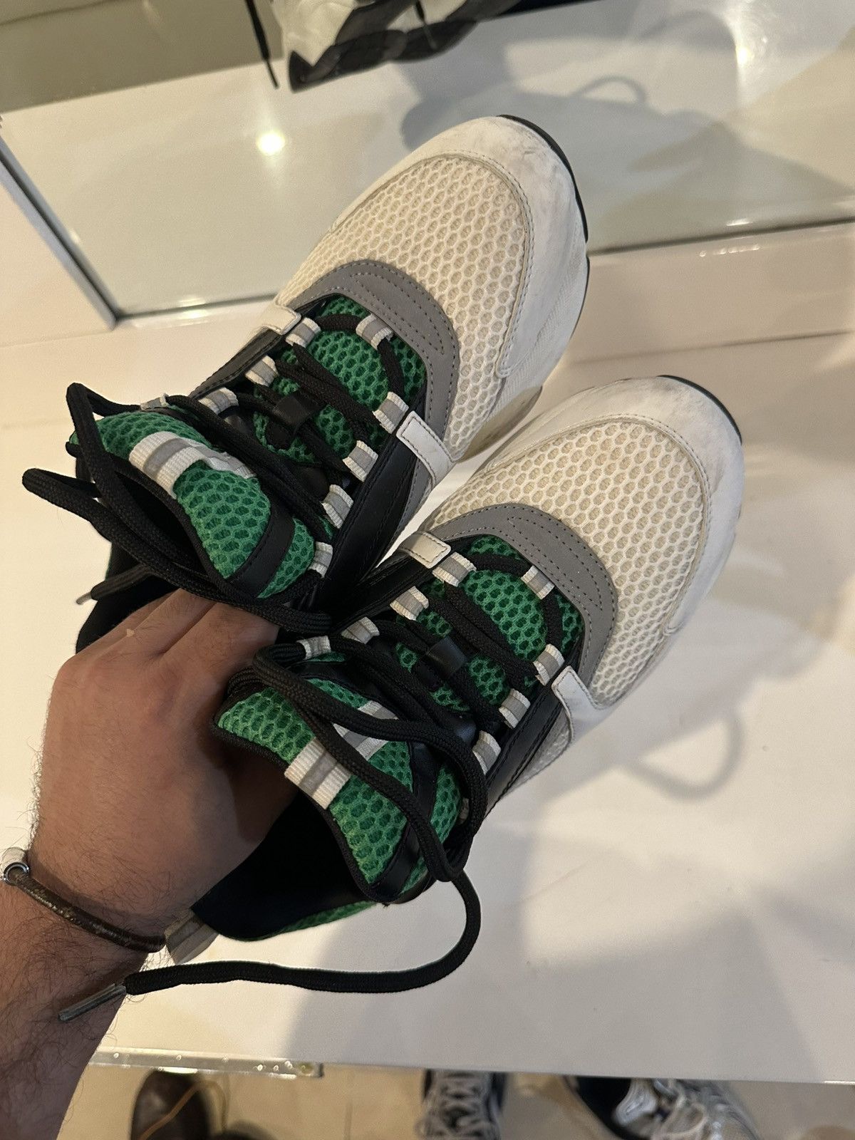 Dior Dior b22 green Size US 7 / EU 40 - 11 Thumbnail