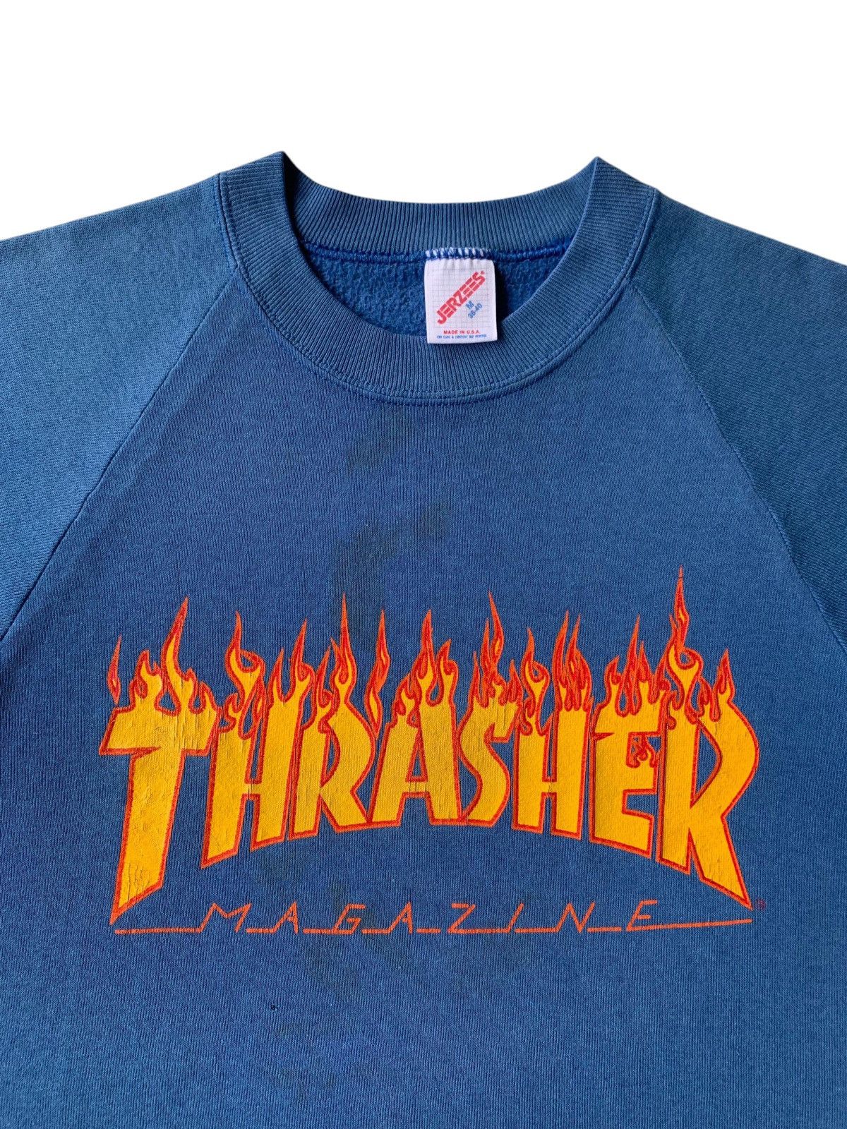 Thrasher Vintage 80's Thrasher Skateboards Size US M / EU 48-50 / 2 - 2 Thumbnail