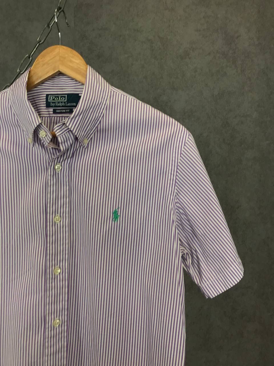 Polo Ralph Lauren Polo Ralph Lauren vintage designer logo striped shirt Size US M / EU 48-50 / 2 - 2 Thumbnail