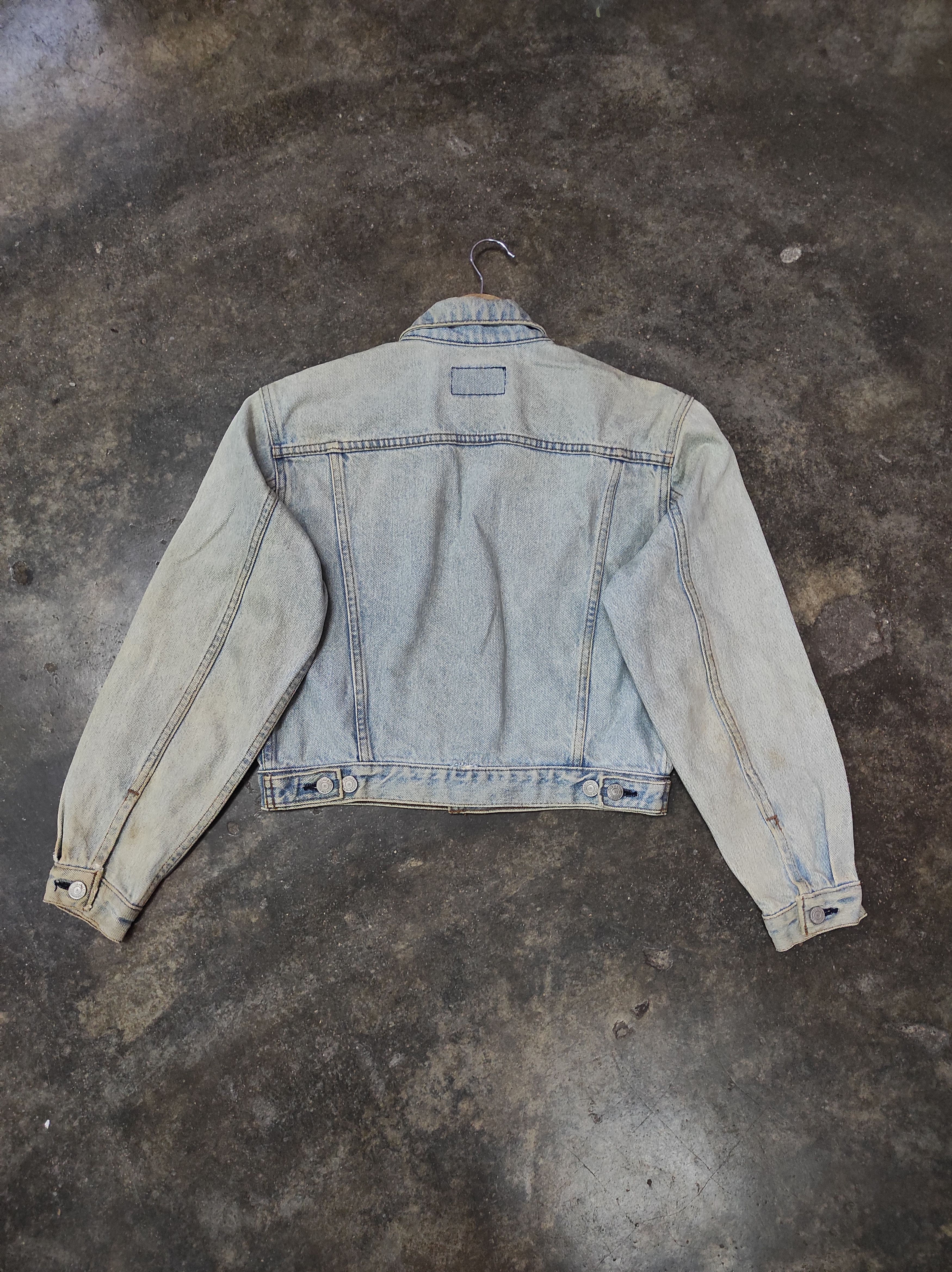 Levi's × Levi's Vintage Clothing × Vintage LEVIS ORANGE TAGS DENIM TRUCKER JACKET Size US M / EU 48-50 / 2 - 10 Thumbnail