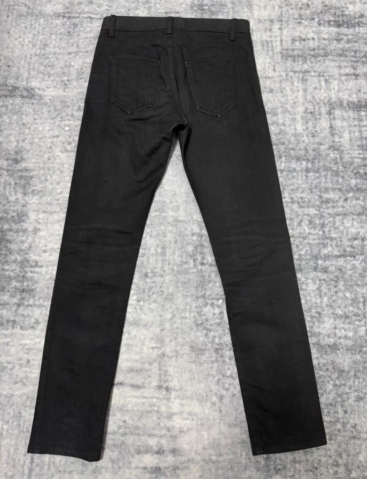Saint Laurent Paris Saint Laurent (SLP) 16SS Stretch Skinny Basic Denim Jeans Size US 27 - 2 Thumbnail